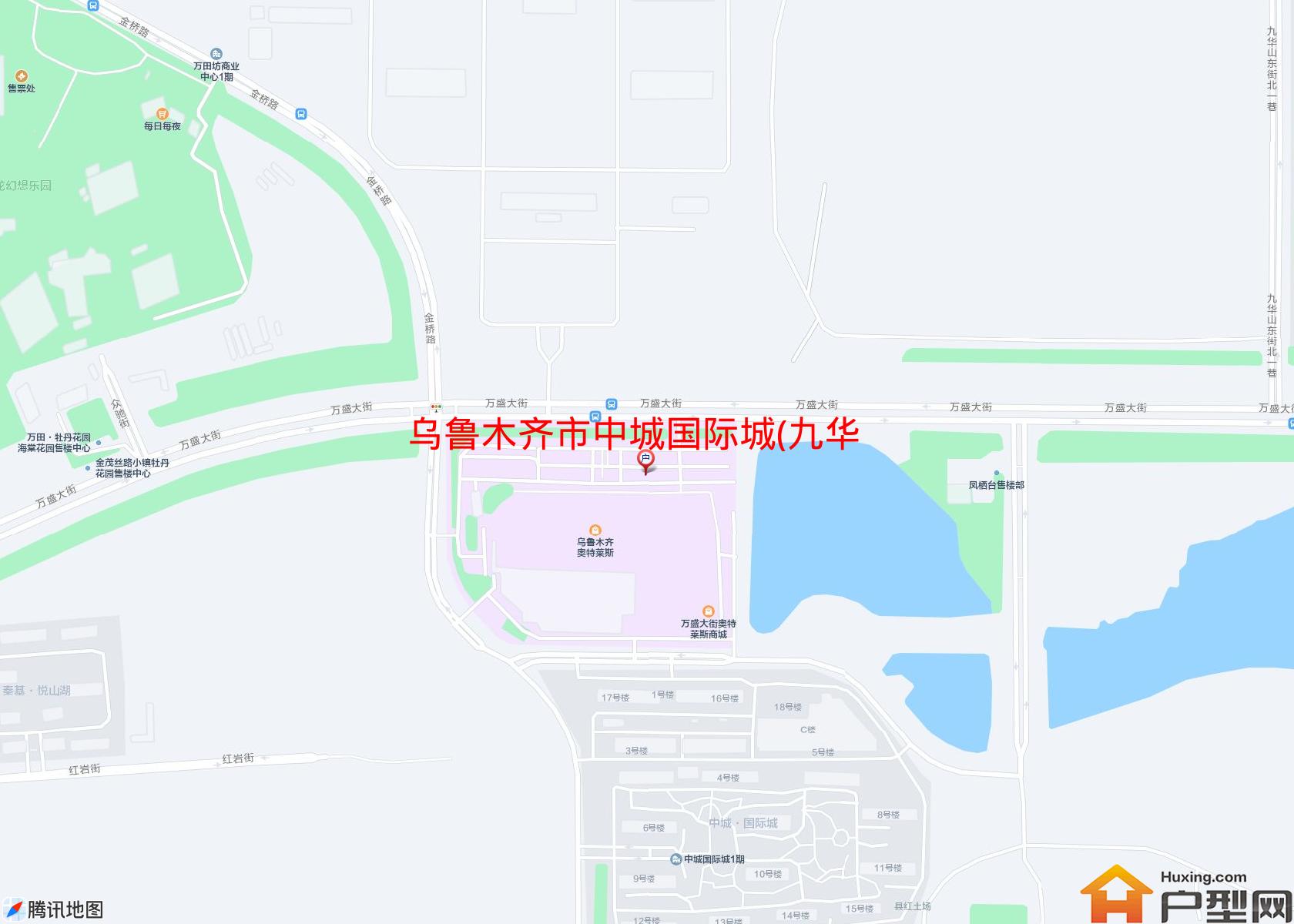 中城国际城(九华山东街1198号)小区 - 户型网