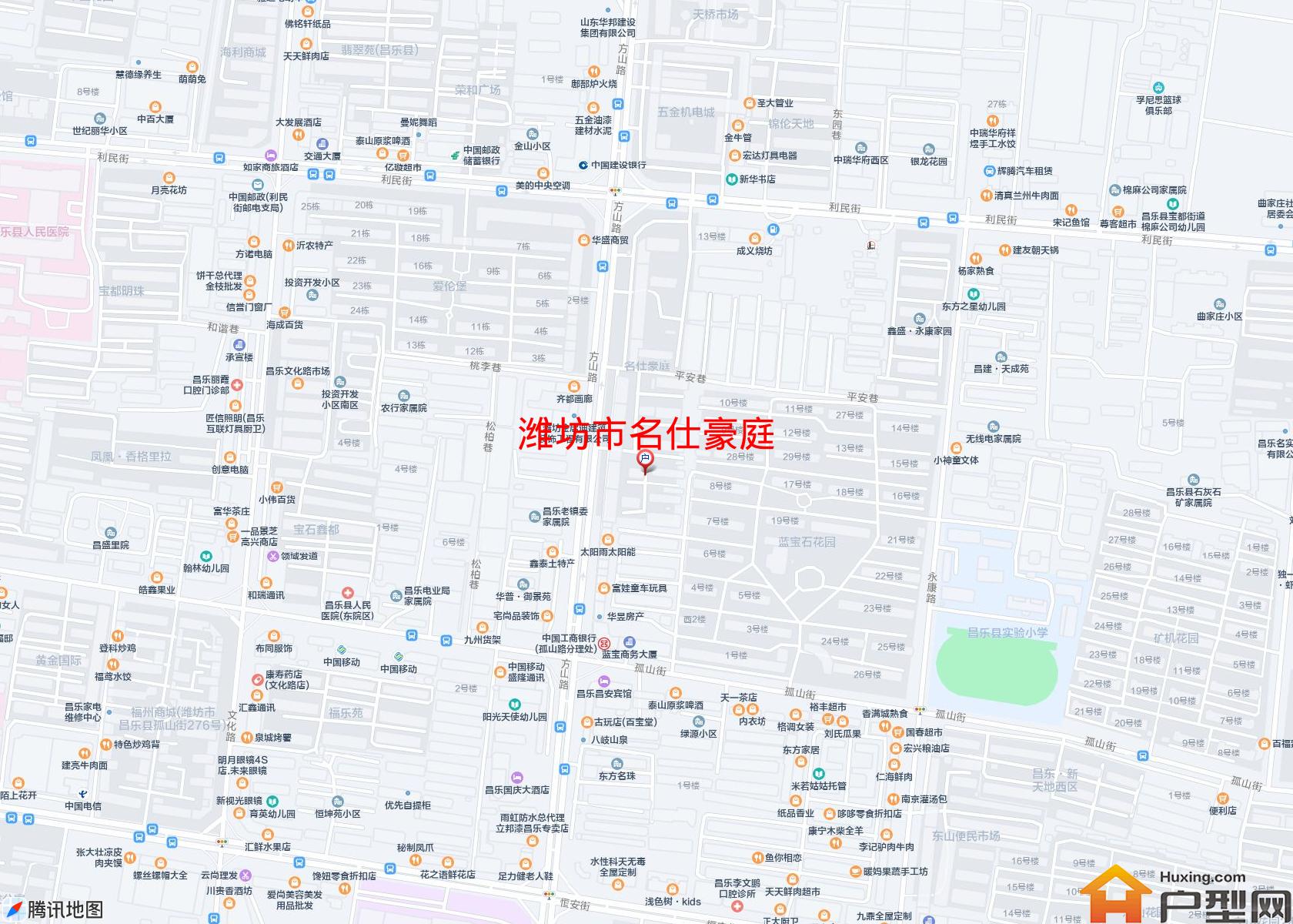 名仕豪庭小区 - 户型网