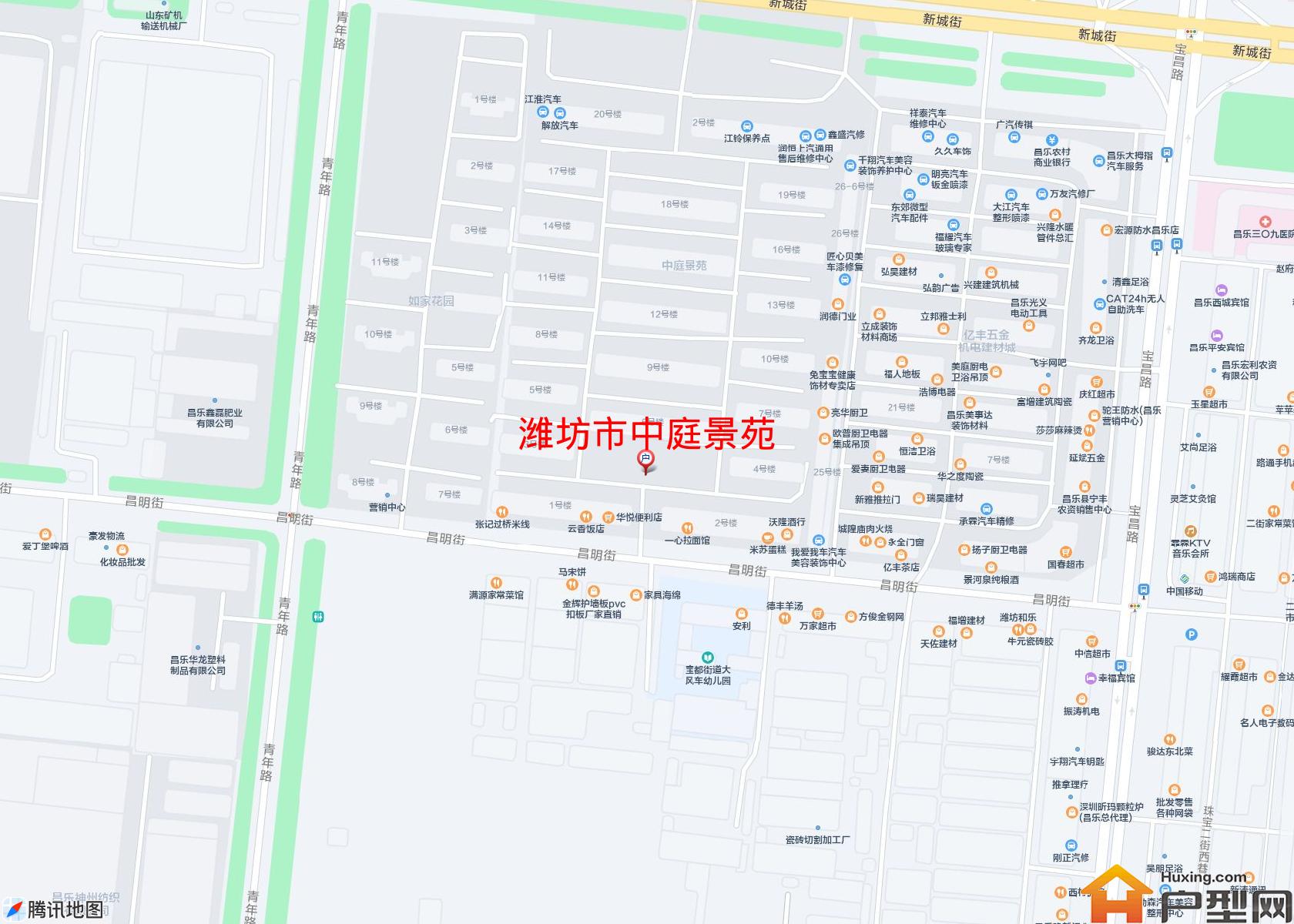 中庭景苑小区 - 户型网