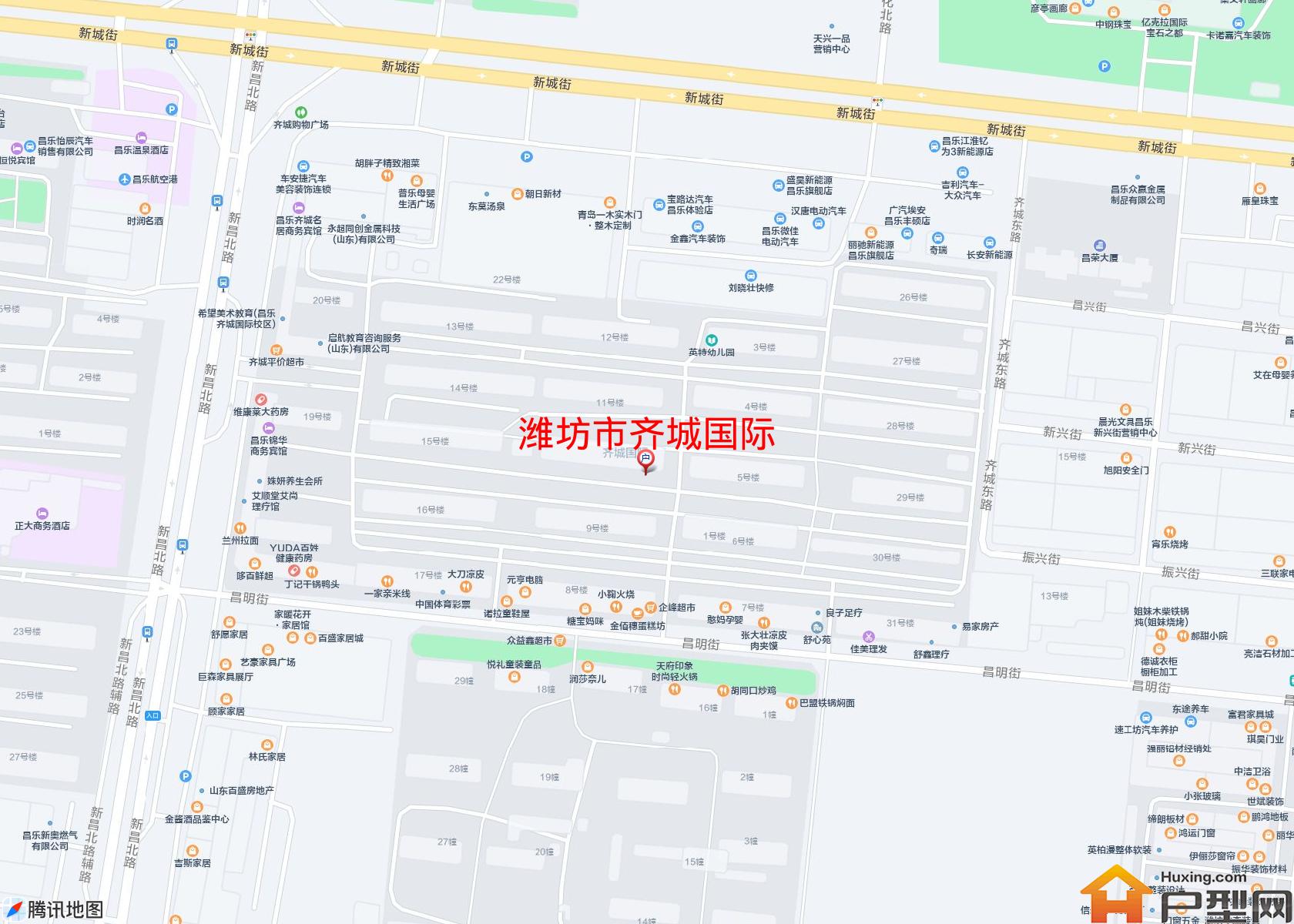 齐城国际小区 - 户型网