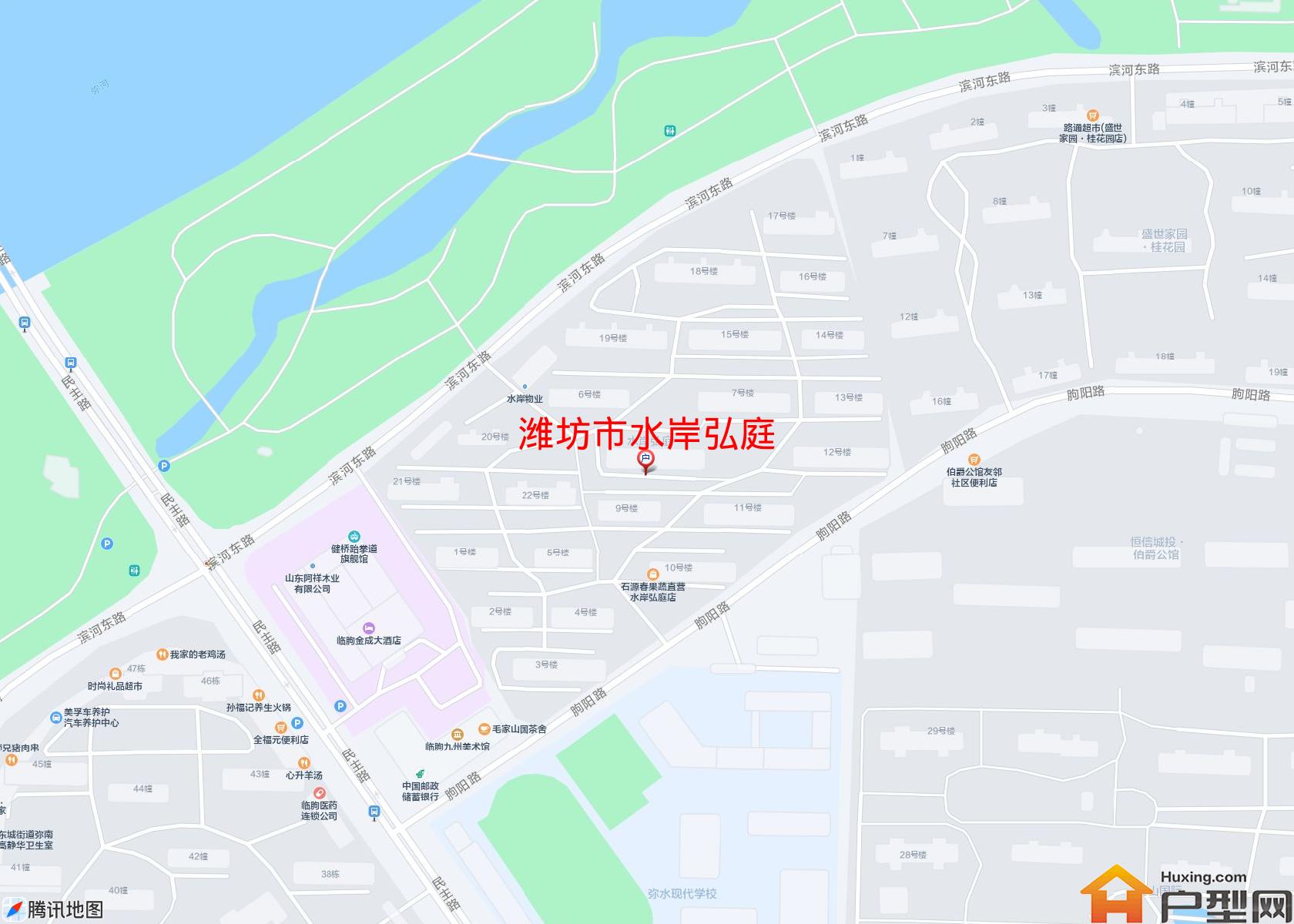 水岸弘庭小区 - 户型网