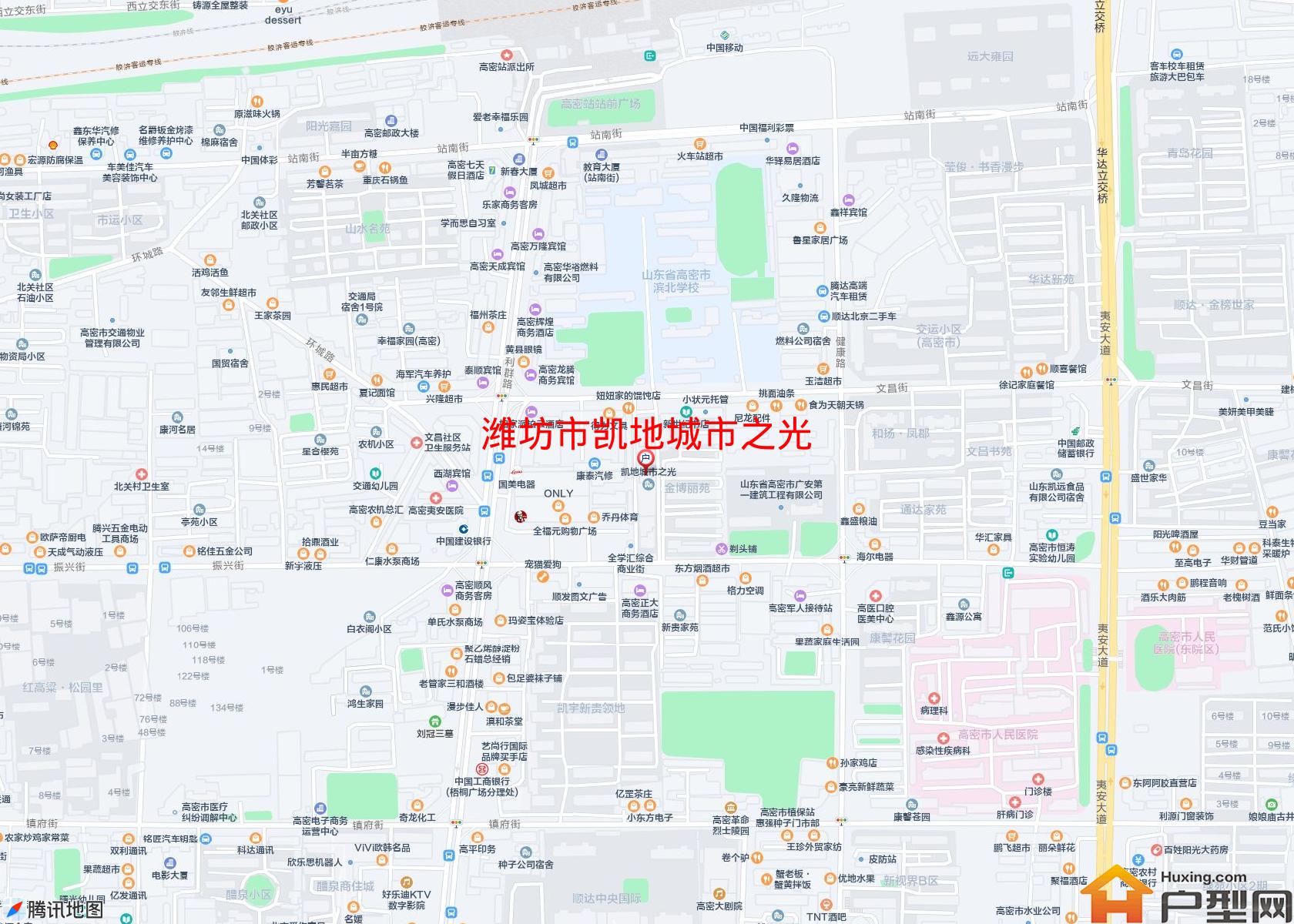 凯地城市之光小区 - 户型网