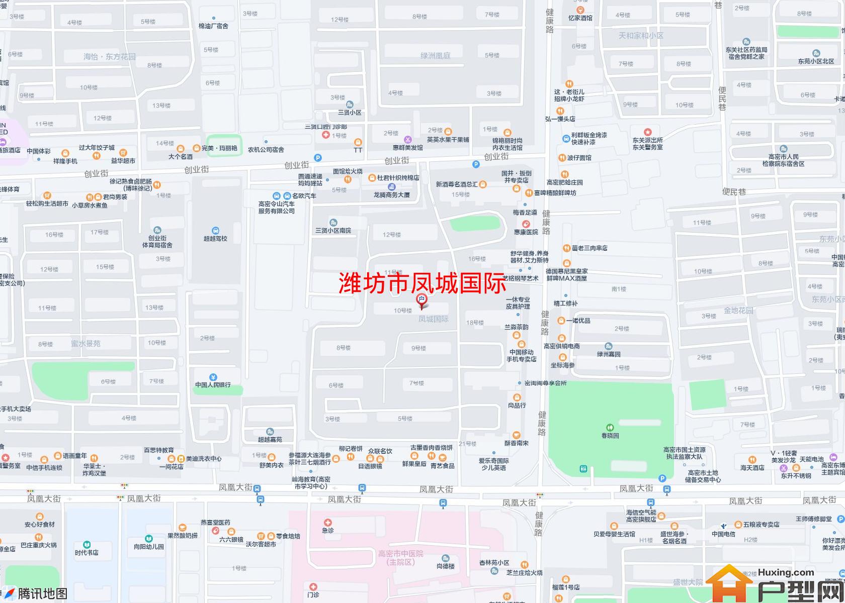 凤城国际小区 - 户型网