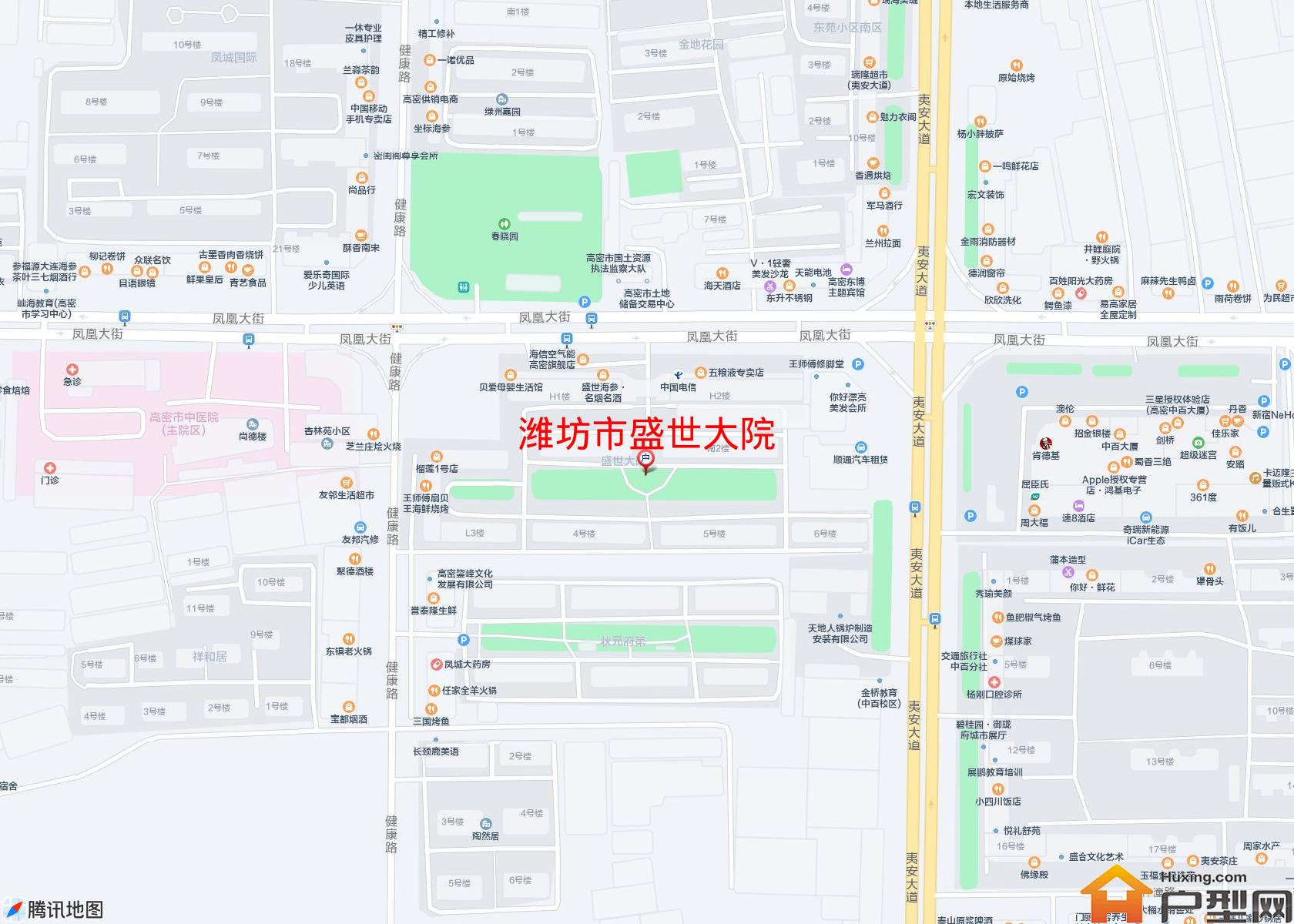盛世大院小区 - 户型网