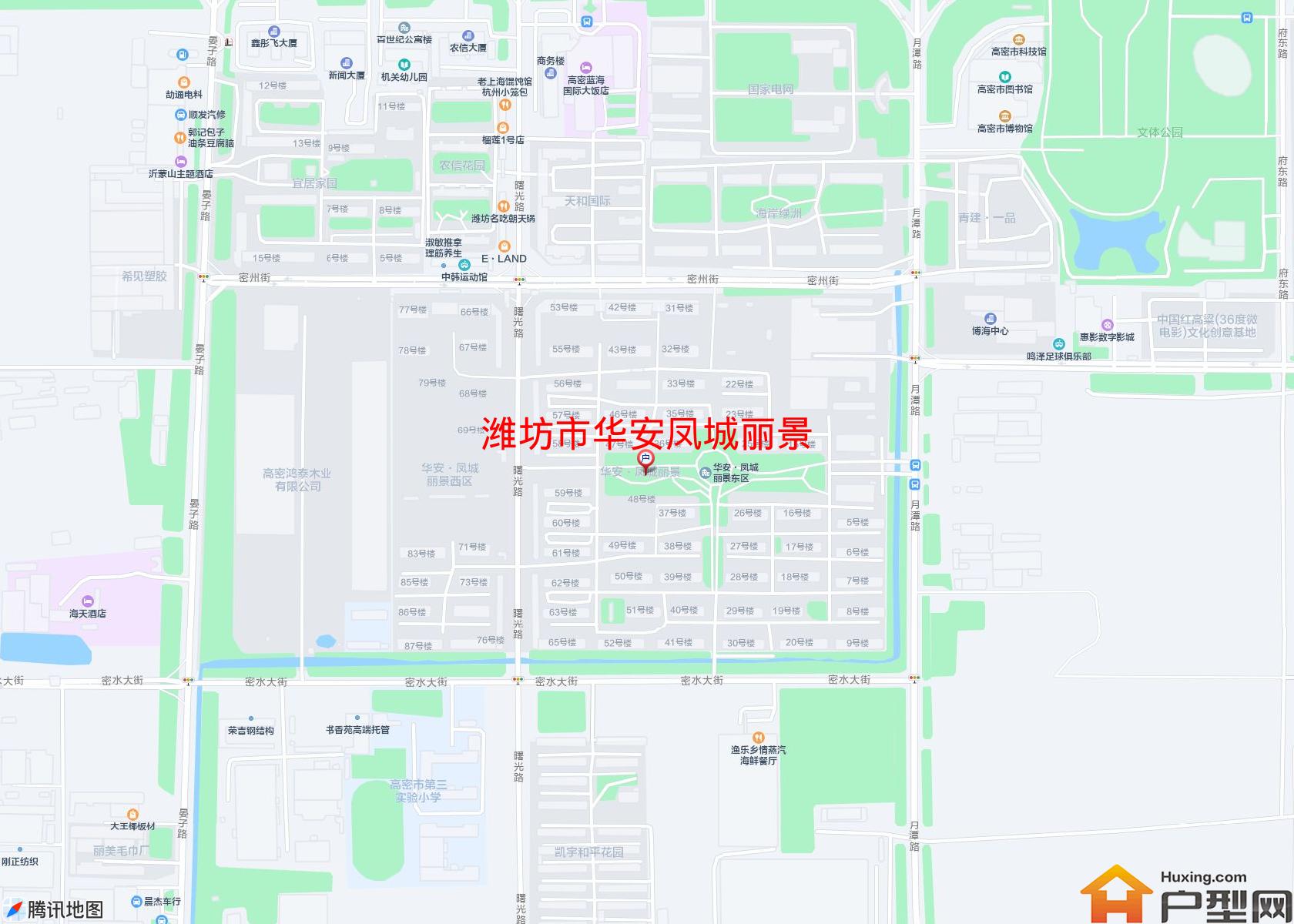 华安凤城丽景小区 - 户型网