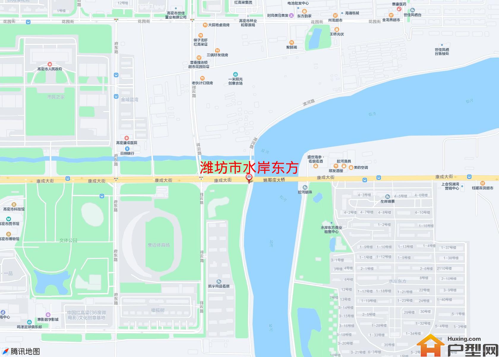 水岸东方小区 - 户型网