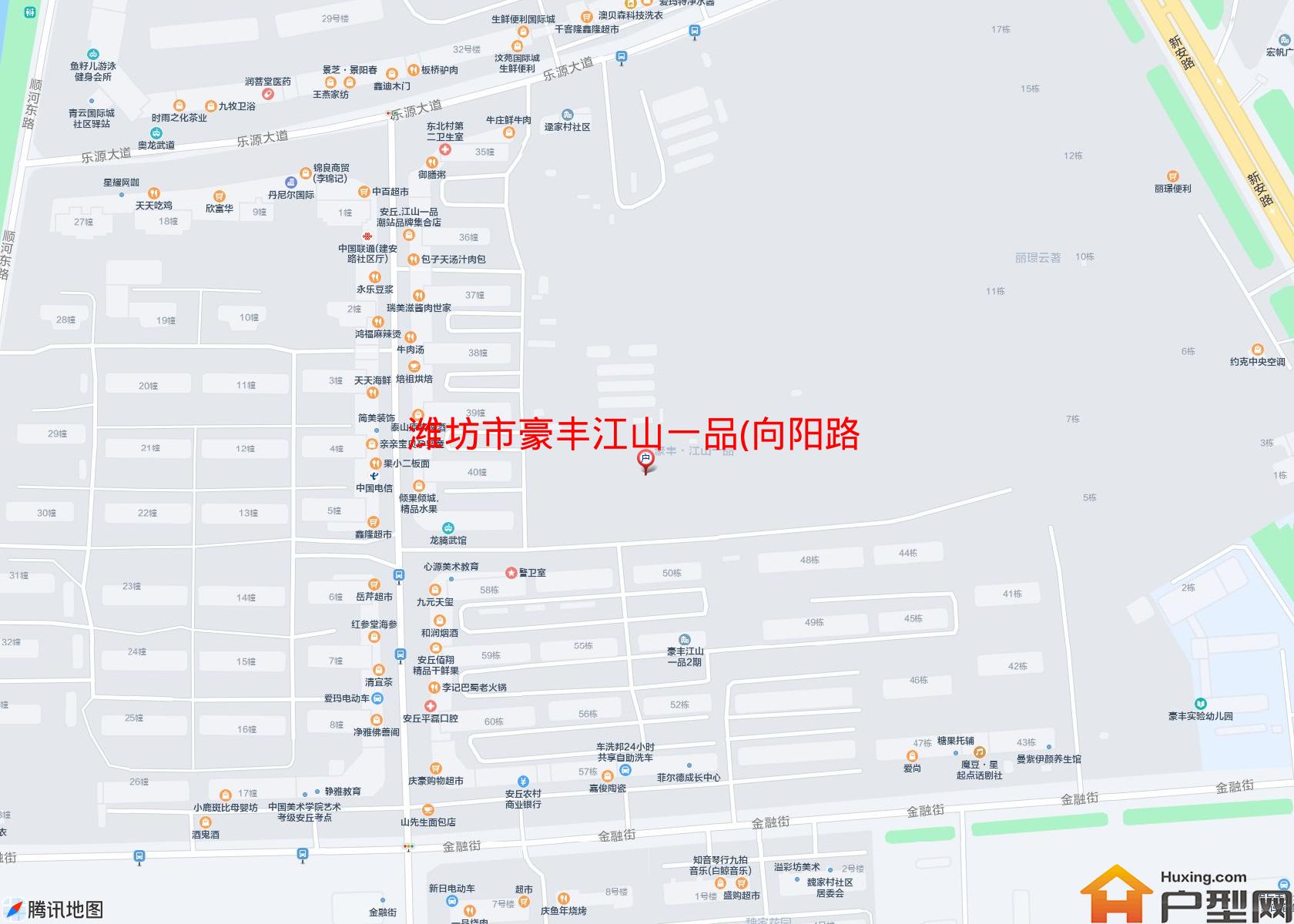 豪丰江山一品(向阳路)小区 - 户型网