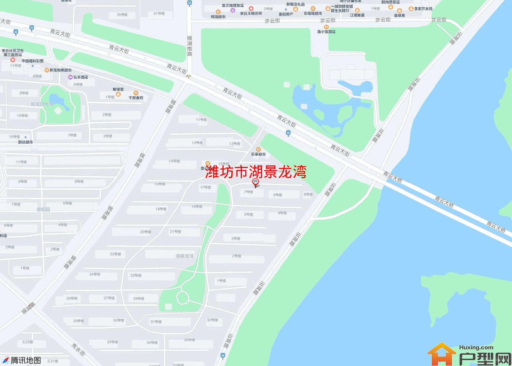 湖景龙湾小区 - 户型网