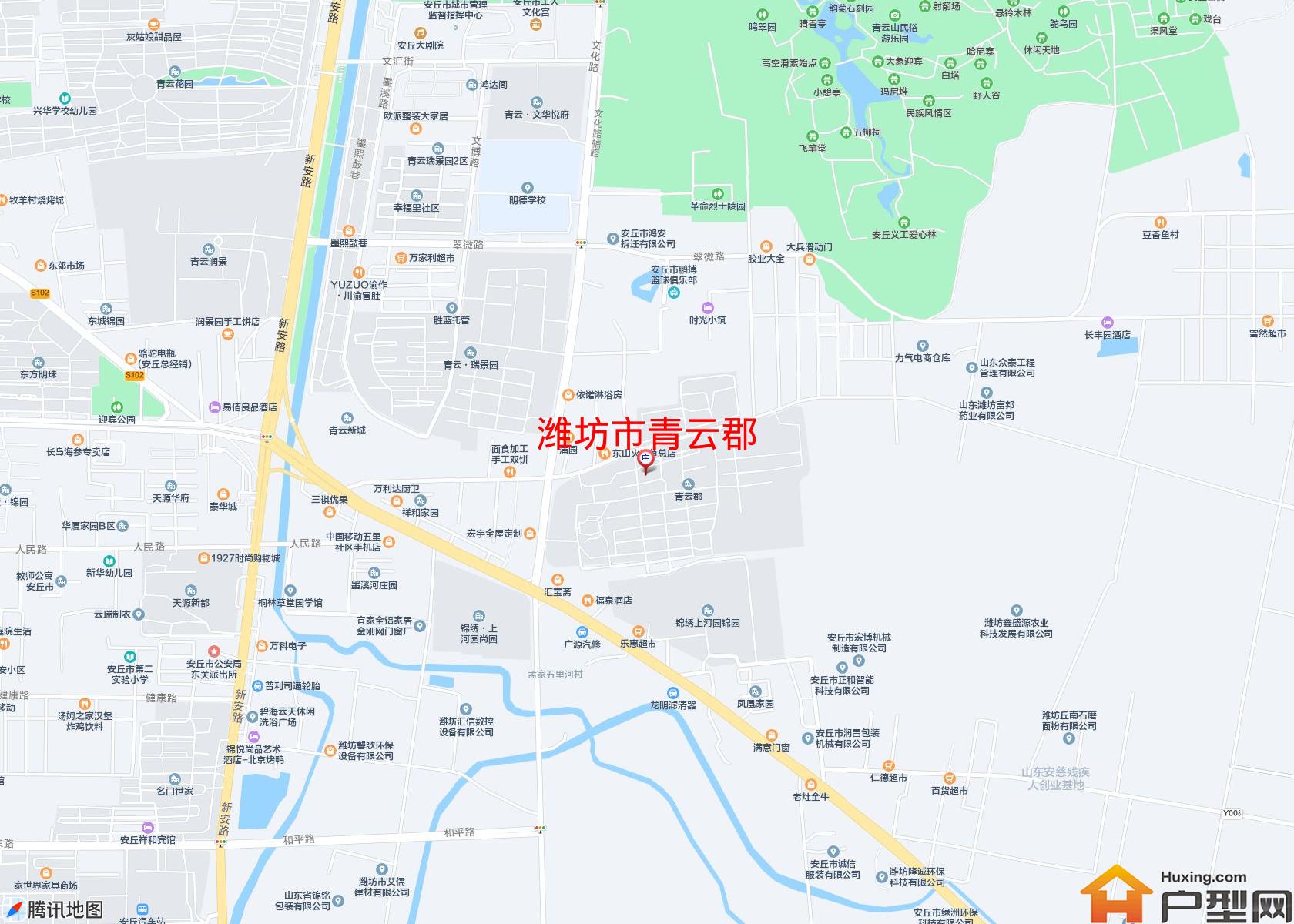青云郡小区 - 户型网