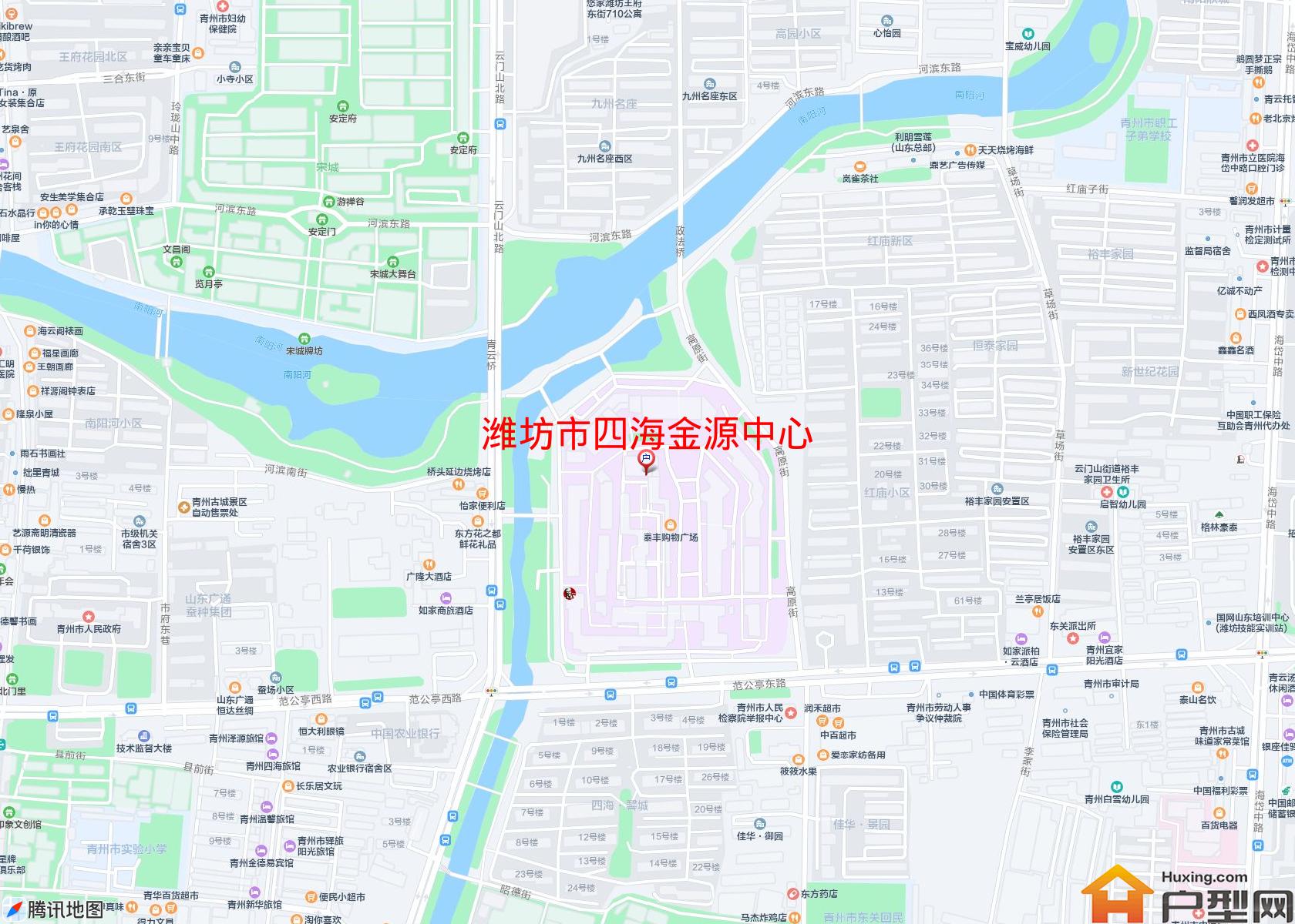 四海金源中心小区 - 户型网