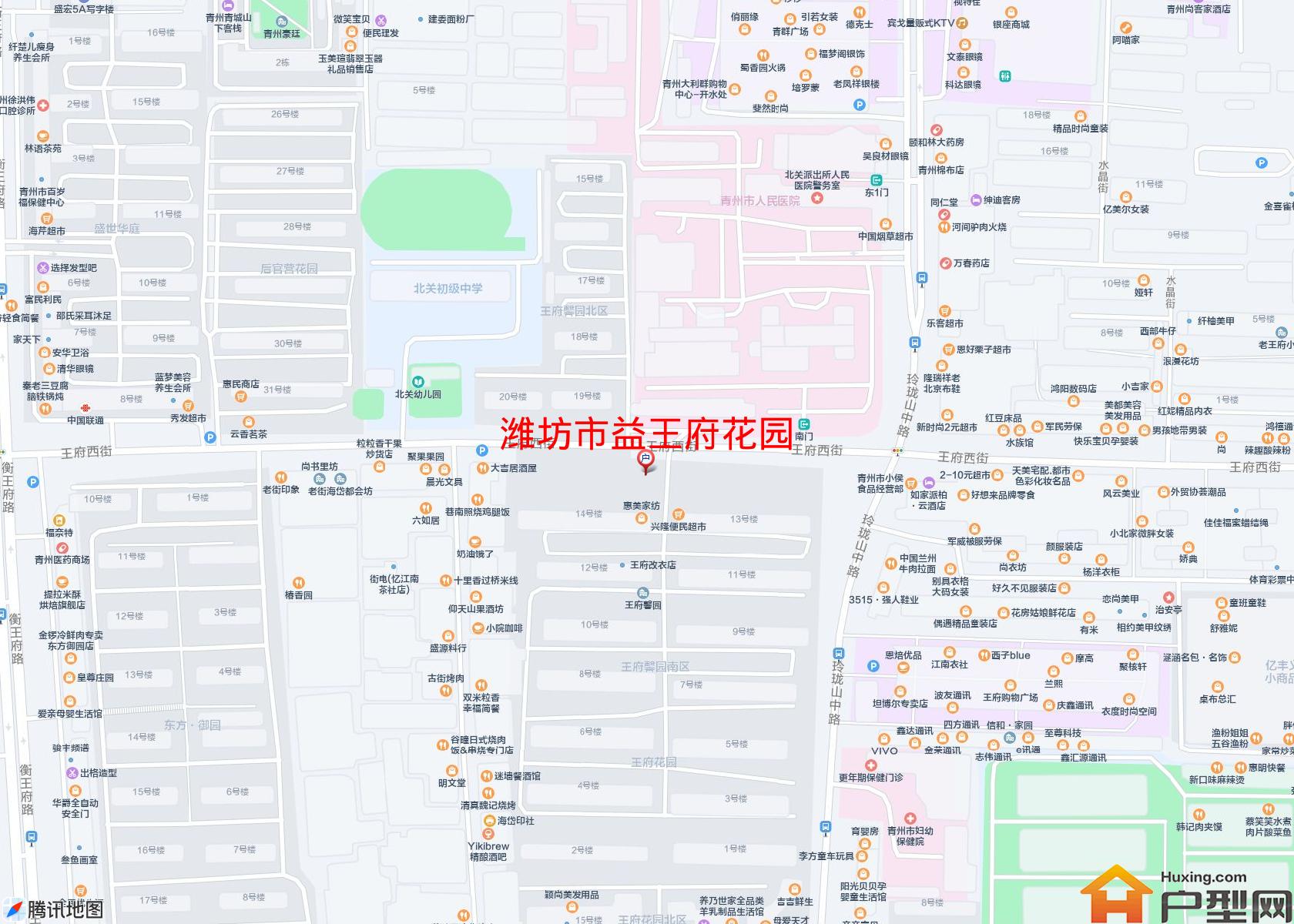 益王府花园小区 - 户型网