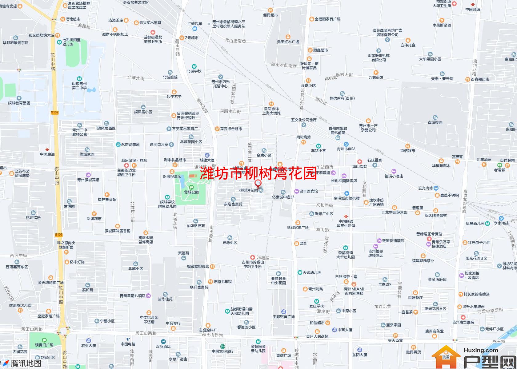 柳树湾花园小区 - 户型网
