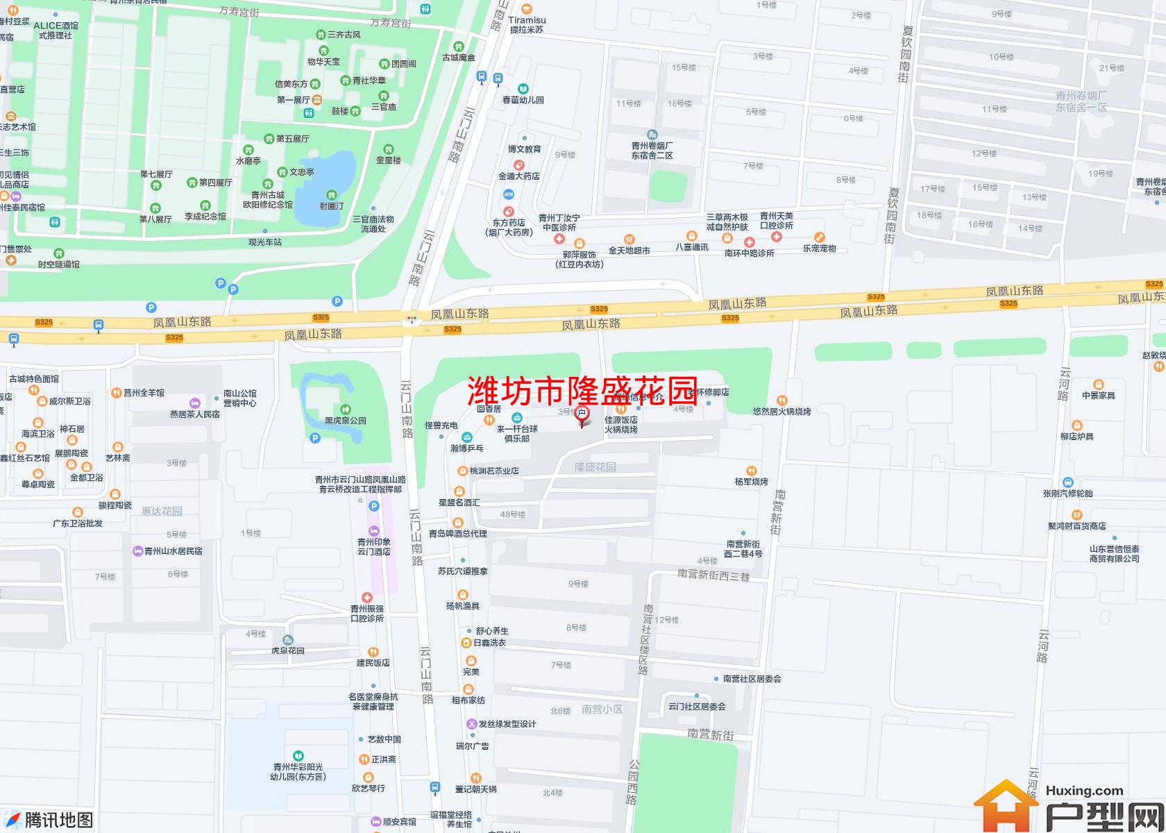 隆盛花园小区 - 户型网