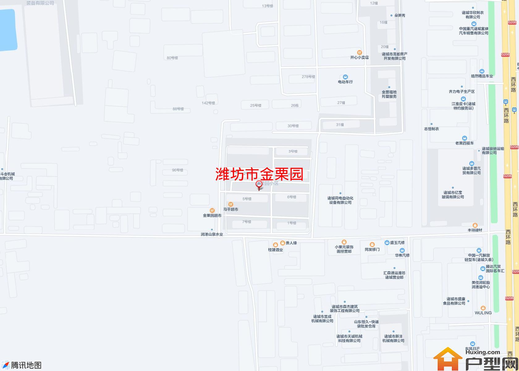 金栗园小区 - 户型网