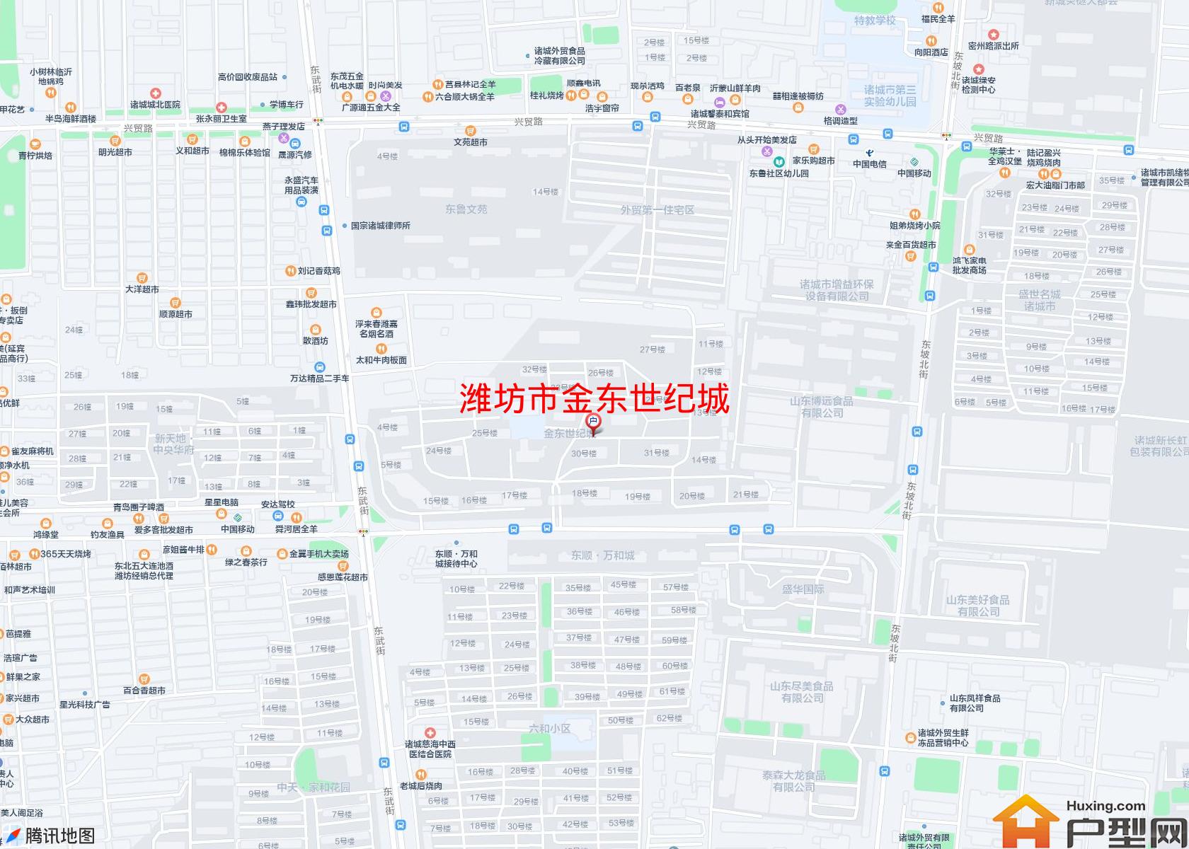金东世纪城小区 - 户型网