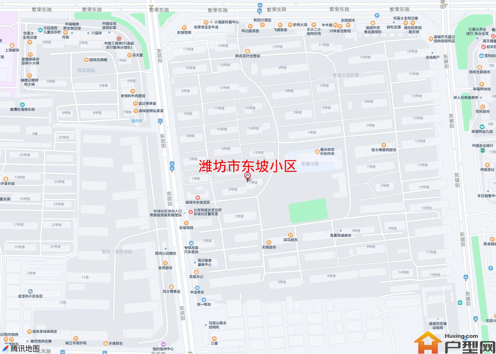 东坡小区小区 - 户型网