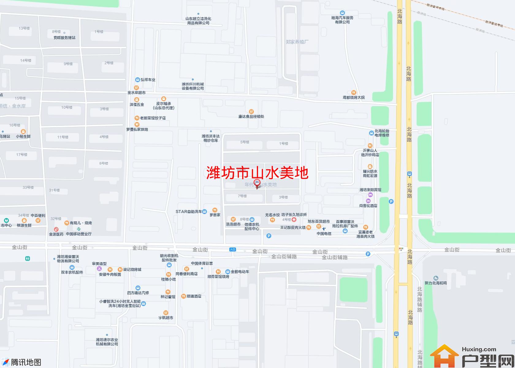 山水美地小区 - 户型网