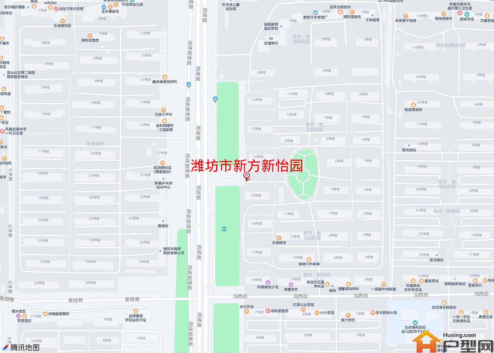 新方新怡园小区 - 户型网