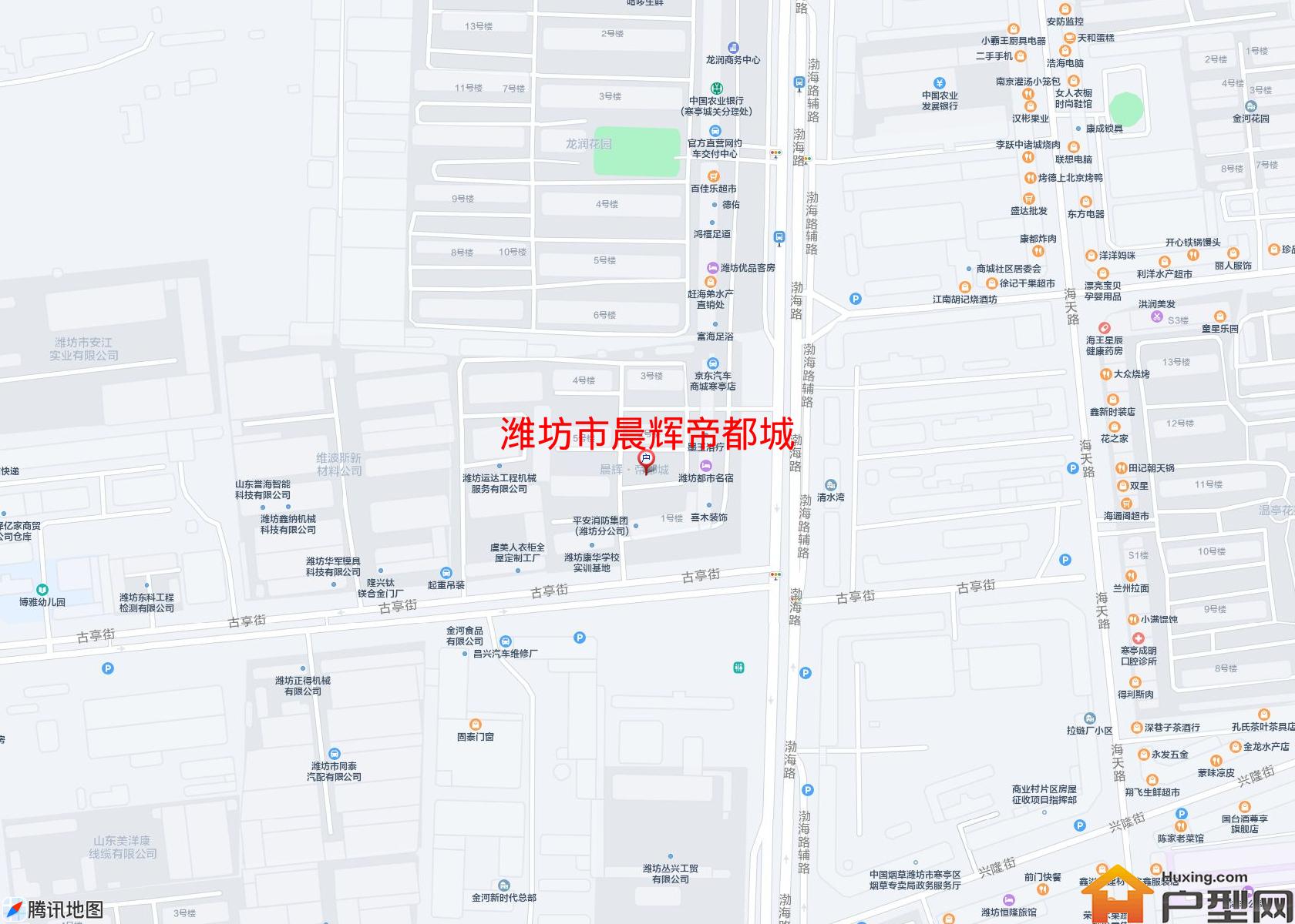 晨辉帝都城小区 - 户型网