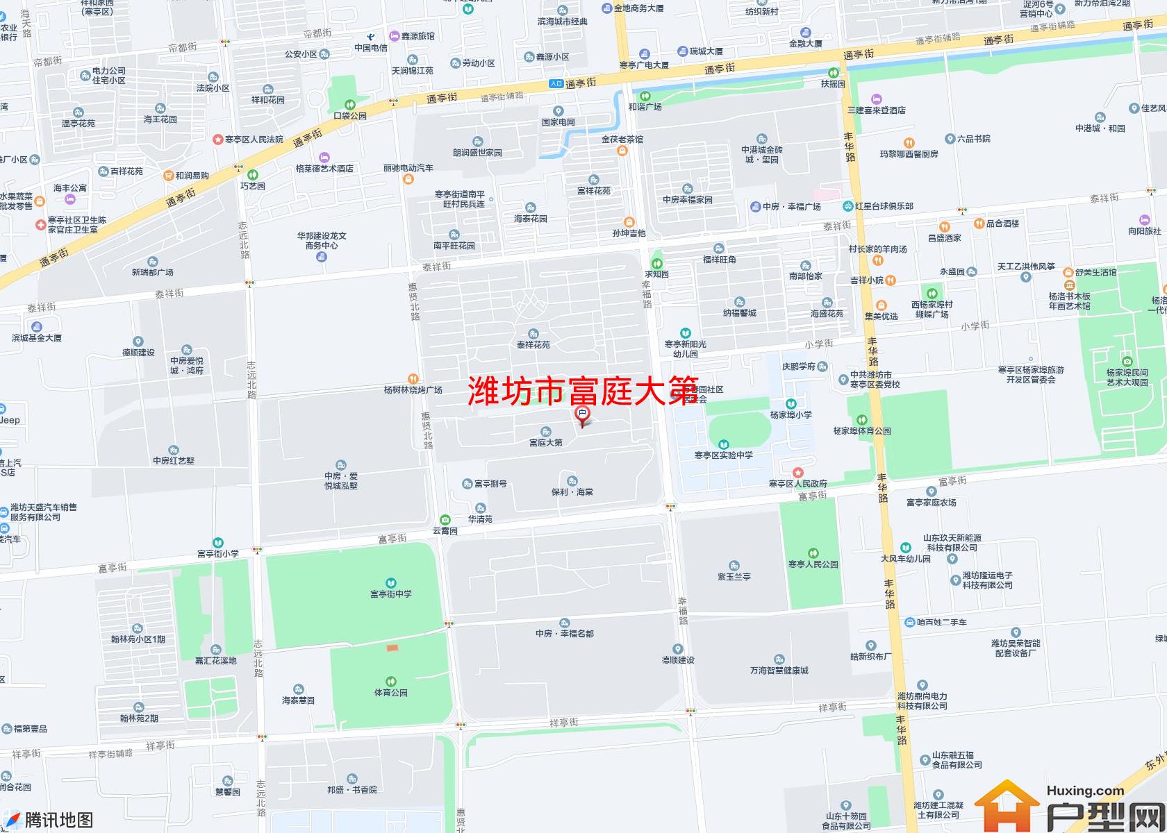 富庭大第小区 - 户型网