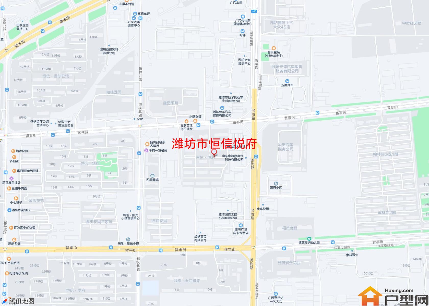 恒信悦府小区 - 户型网