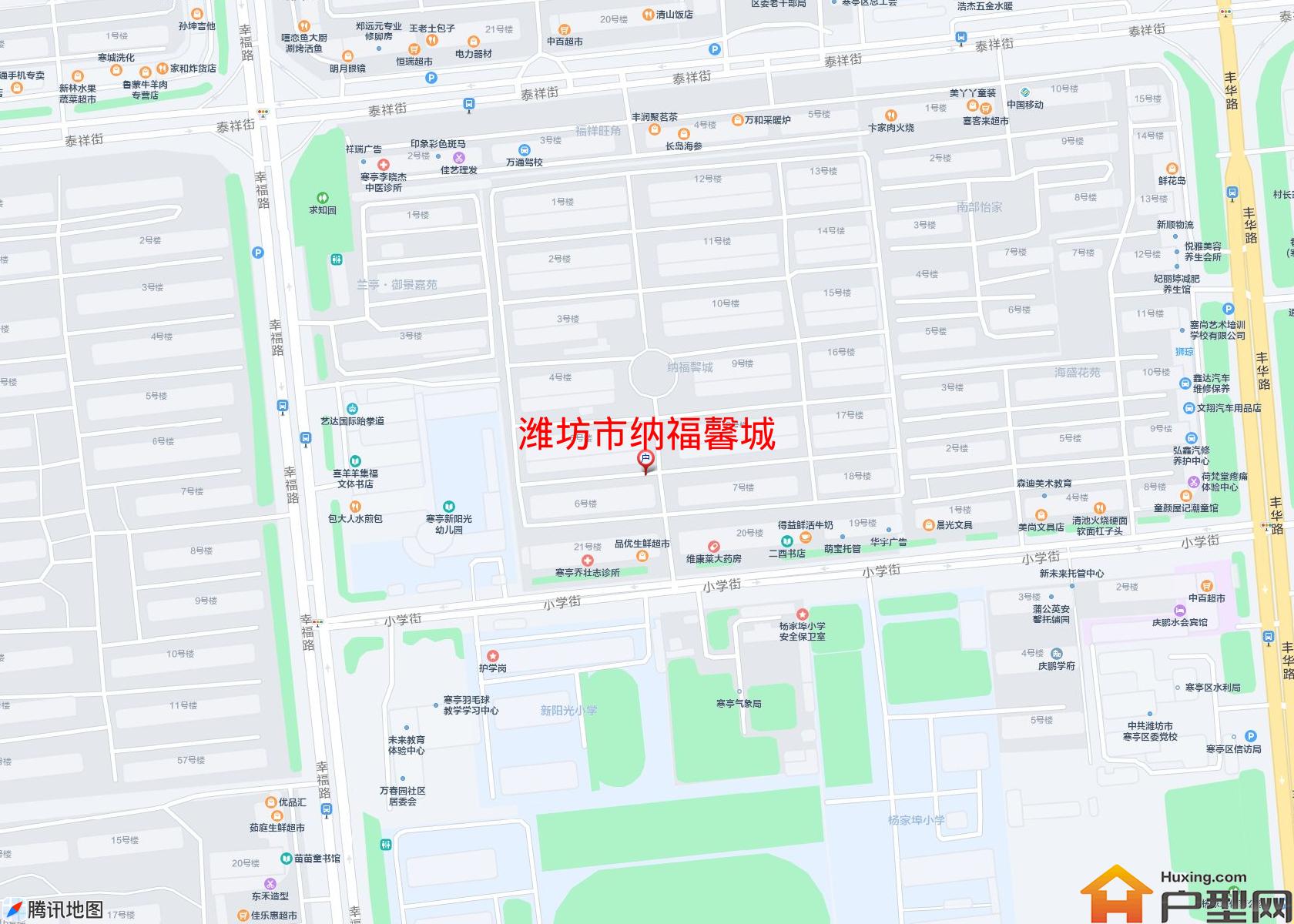 纳福馨城小区 - 户型网