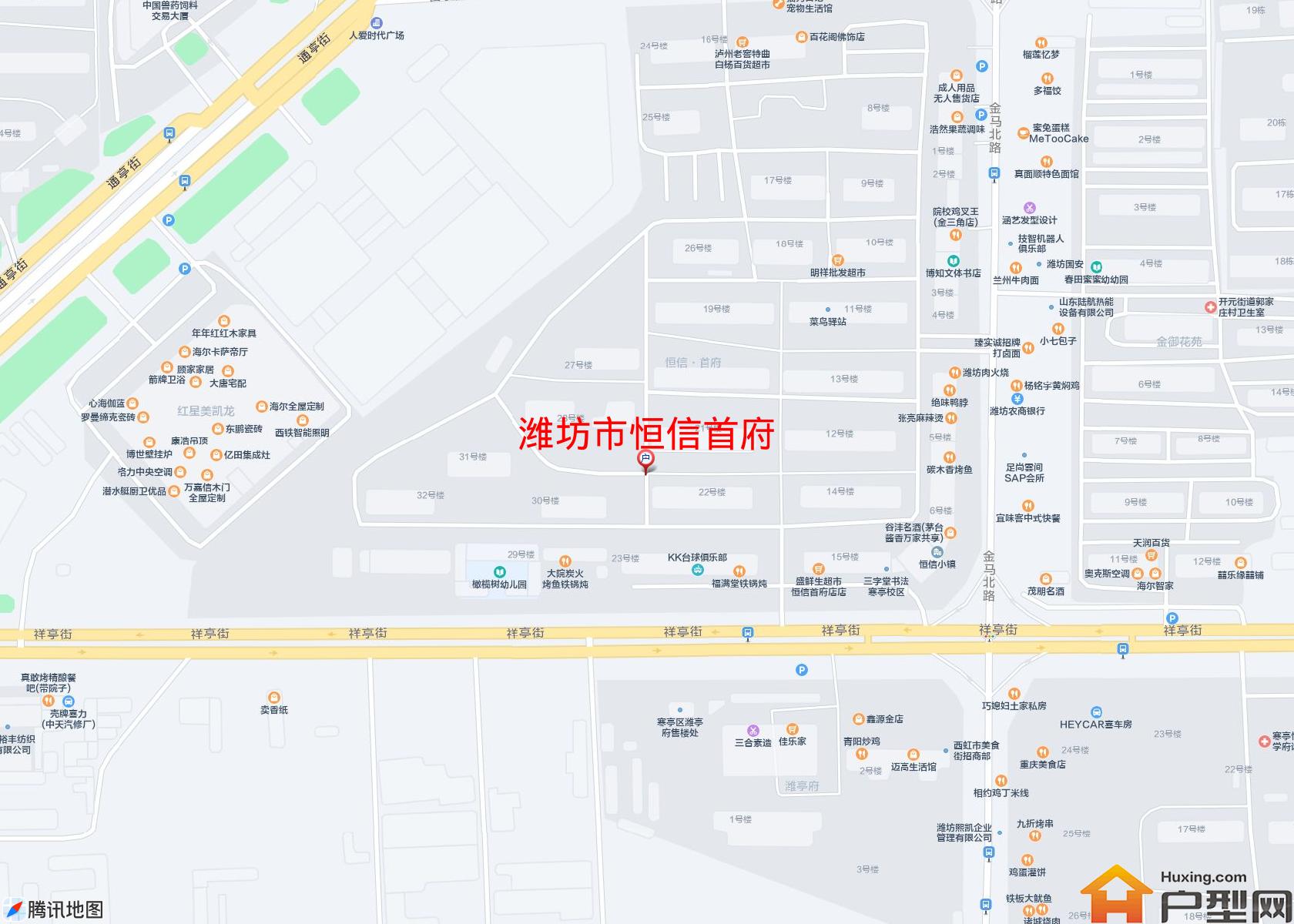 恒信首府小区 - 户型网 恒信首府小区 - 户型网
