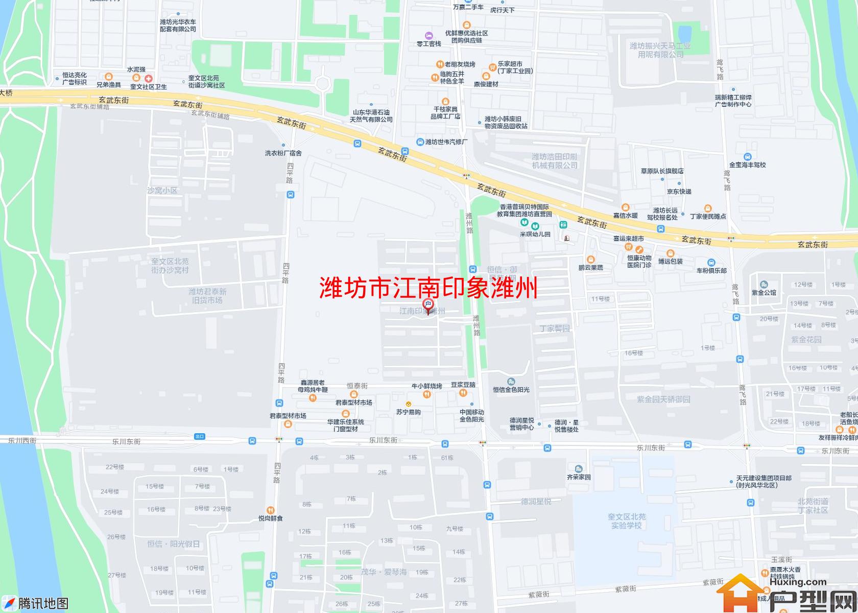江南印象潍州小区 - 户型网