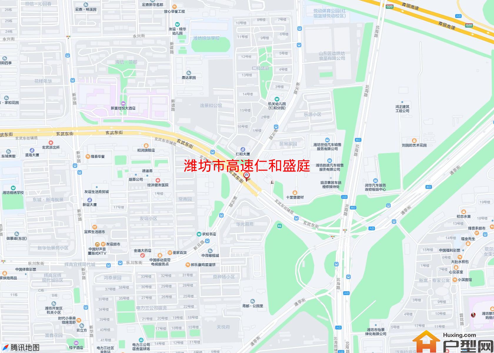 高速仁和盛庭小区 - 户型网