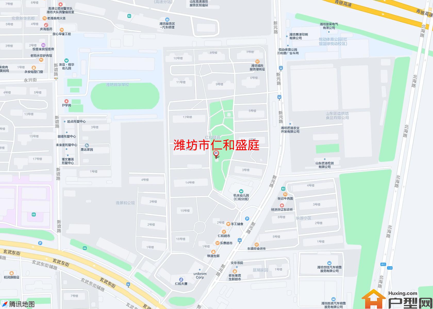 仁和盛庭小区 - 户型网