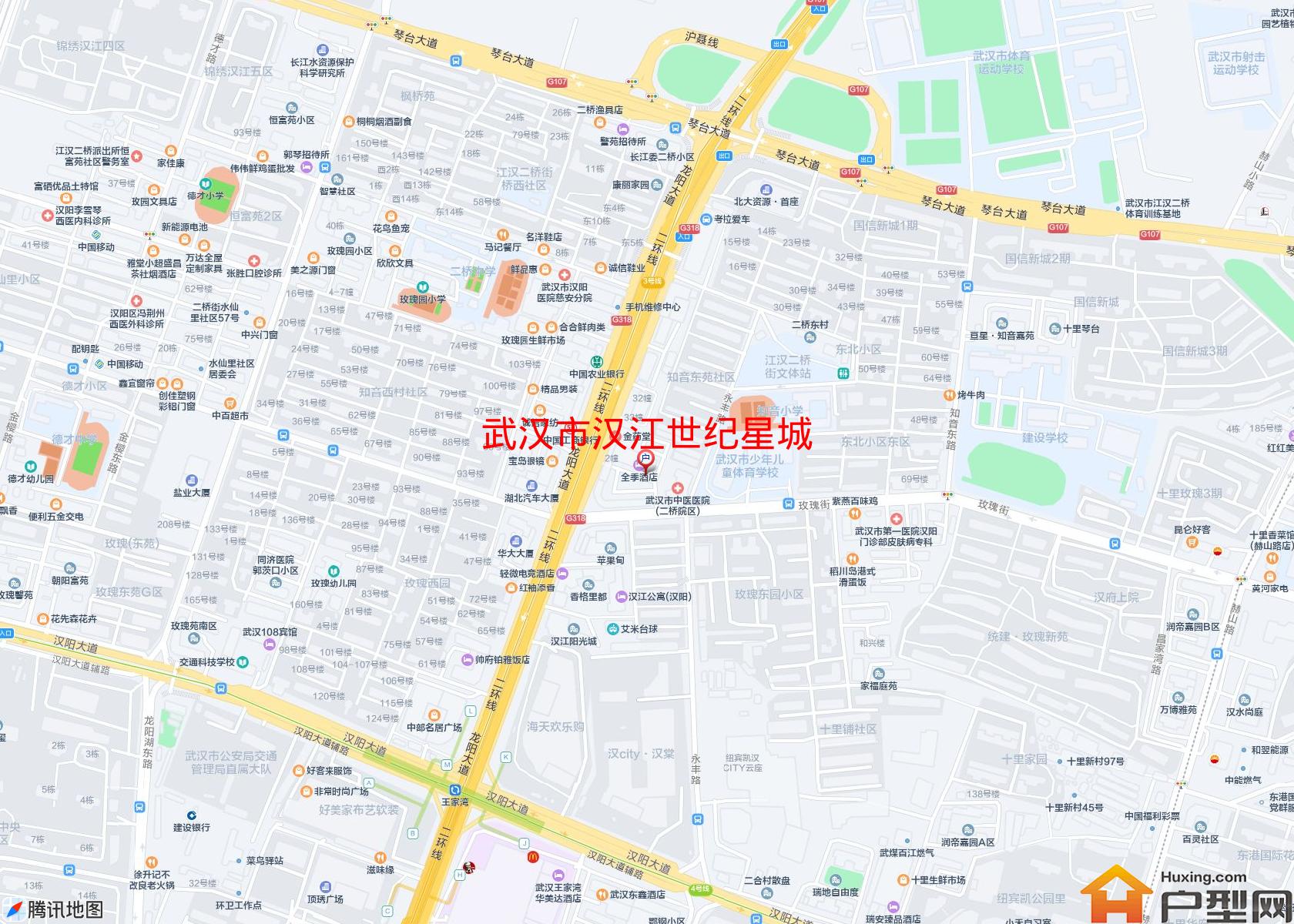 汉江世纪星城小区 - 户型网