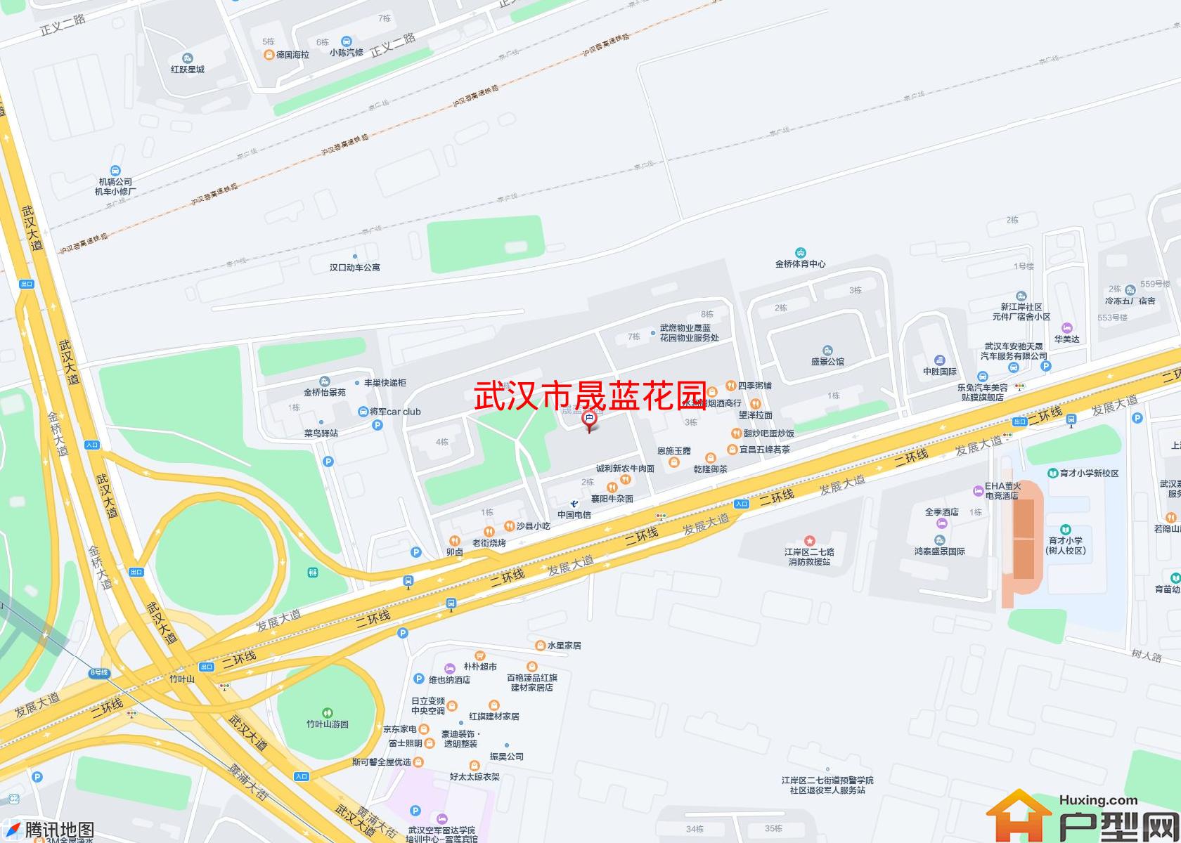 晟蓝花园小区 - 户型网