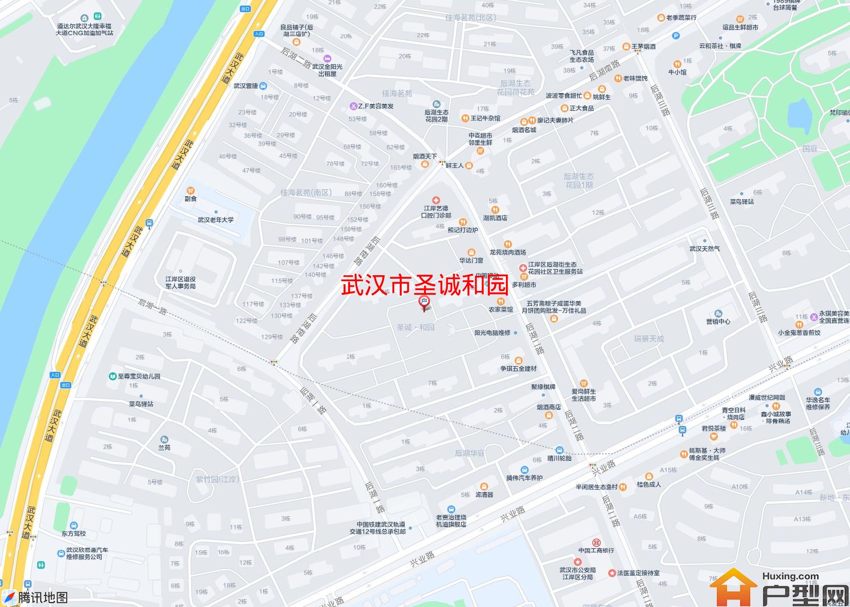 圣诚和园小区 - 户型网