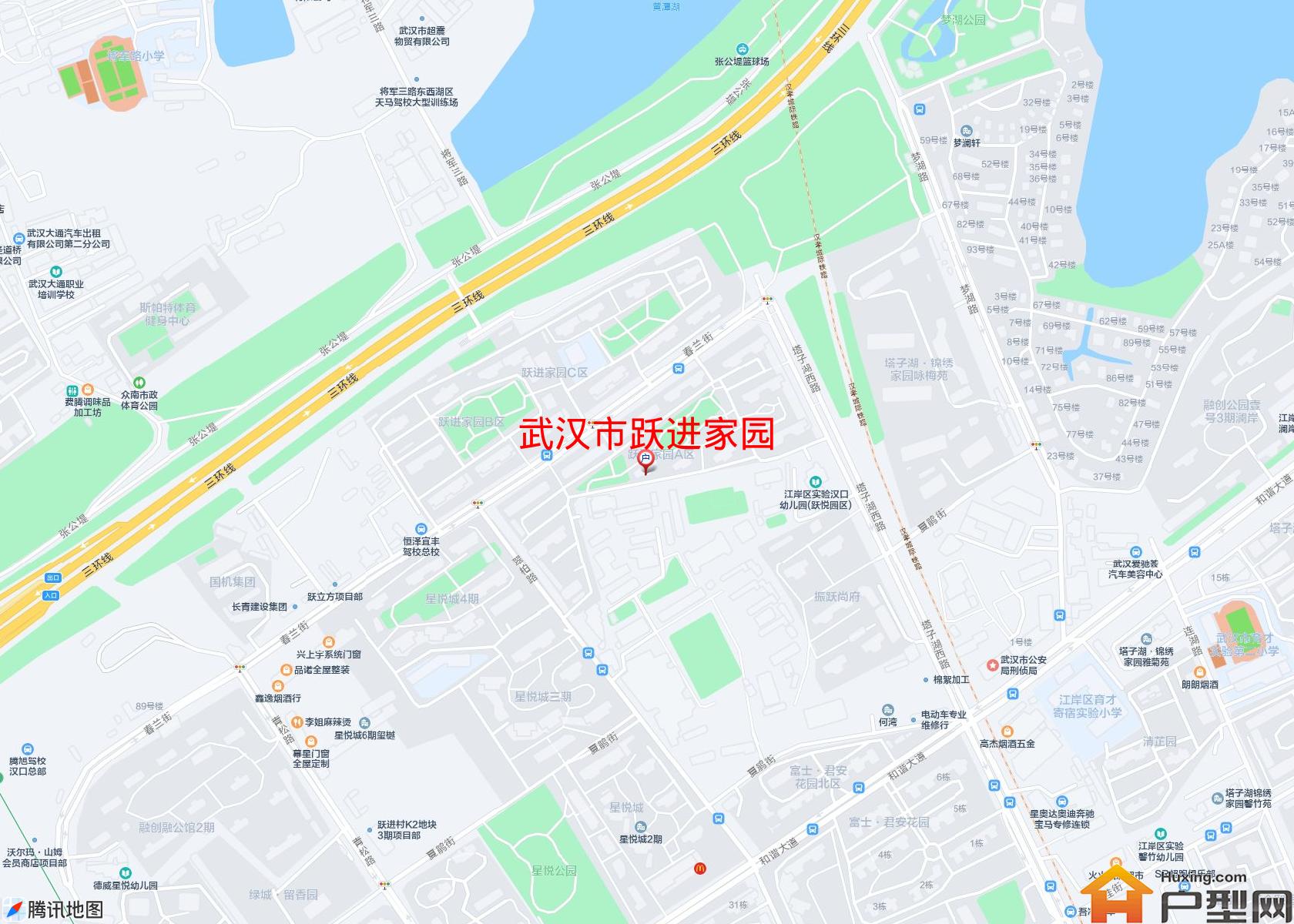 跃进家园小区 - 户型网