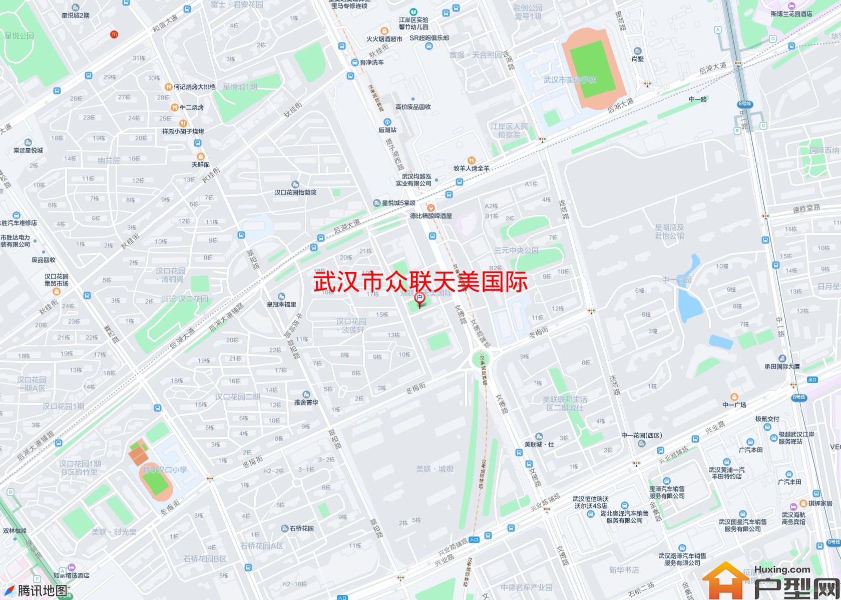 众联天美国际小区 - 户型网