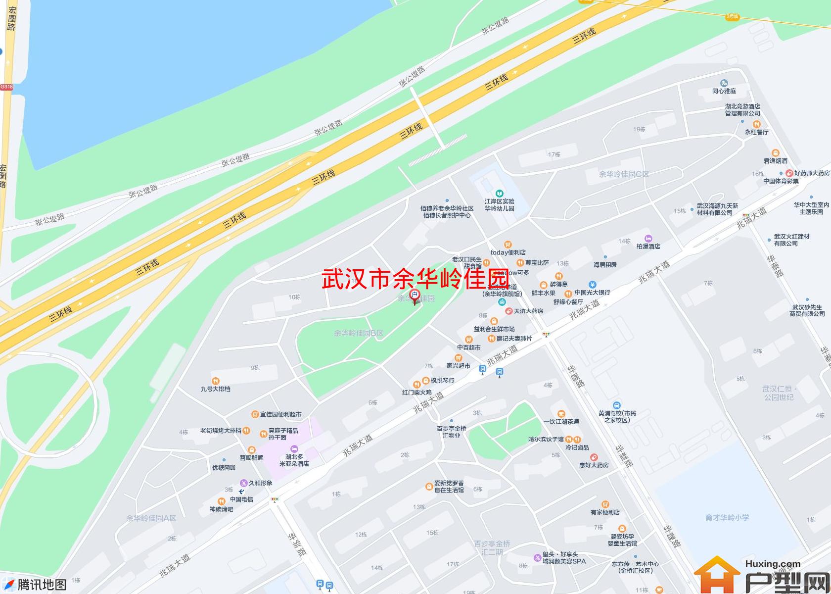 余华岭佳园小区 - 户型网