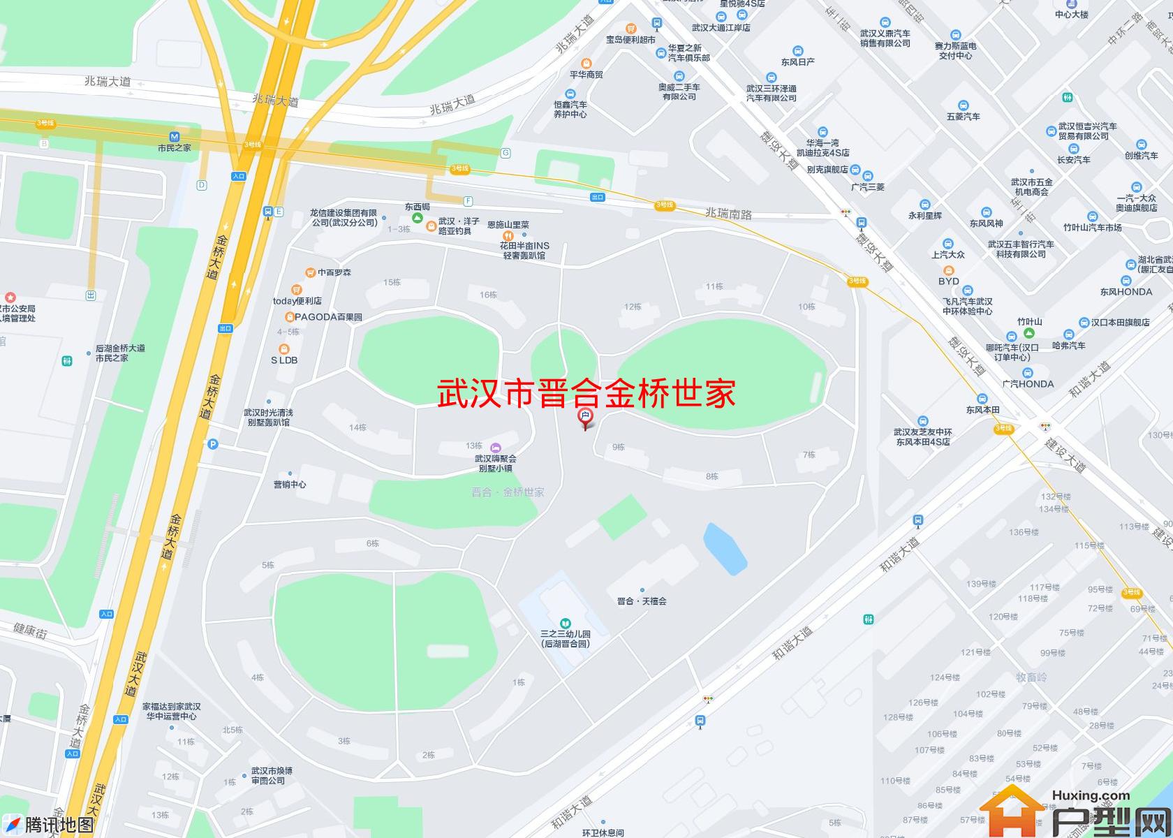 晋合金桥世家小区 - 户型网 晋合金桥世家小区 - 户型网