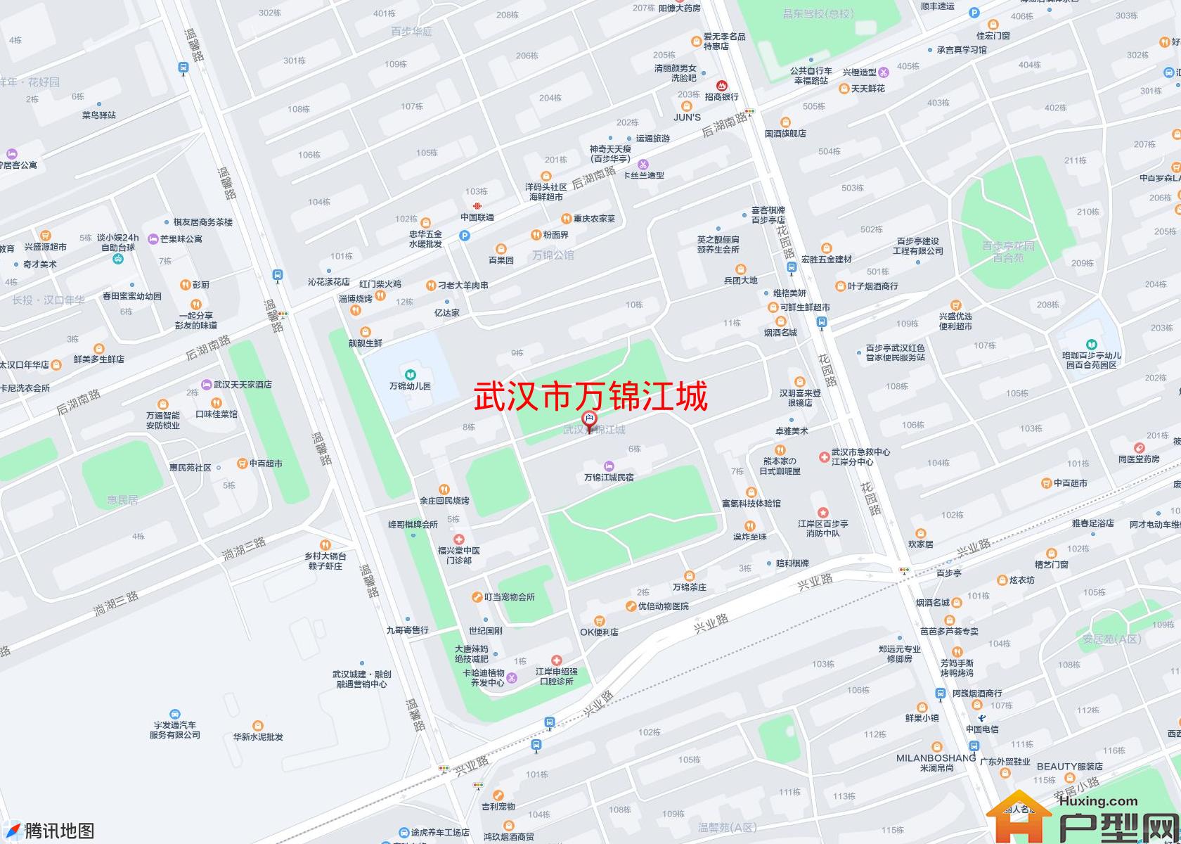 万锦江城小区 - 户型网