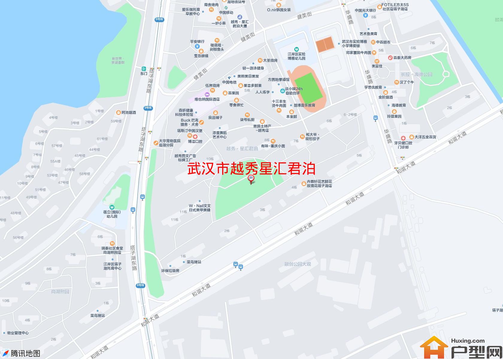 越秀星汇君泊小区 - 户型网