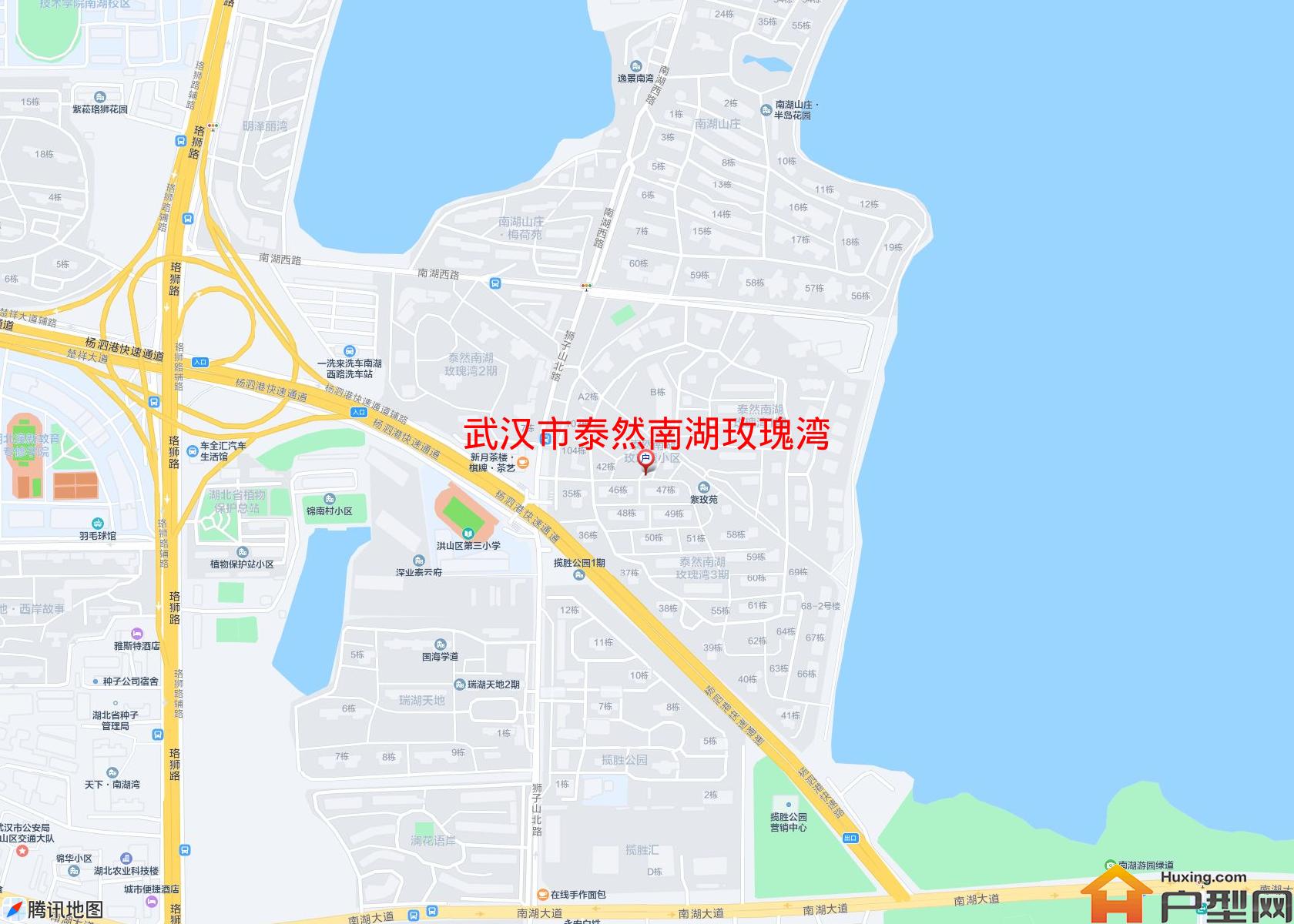 泰然南湖玫瑰湾小区 - 户型网 泰然南湖玫瑰湾小区 - 户型网