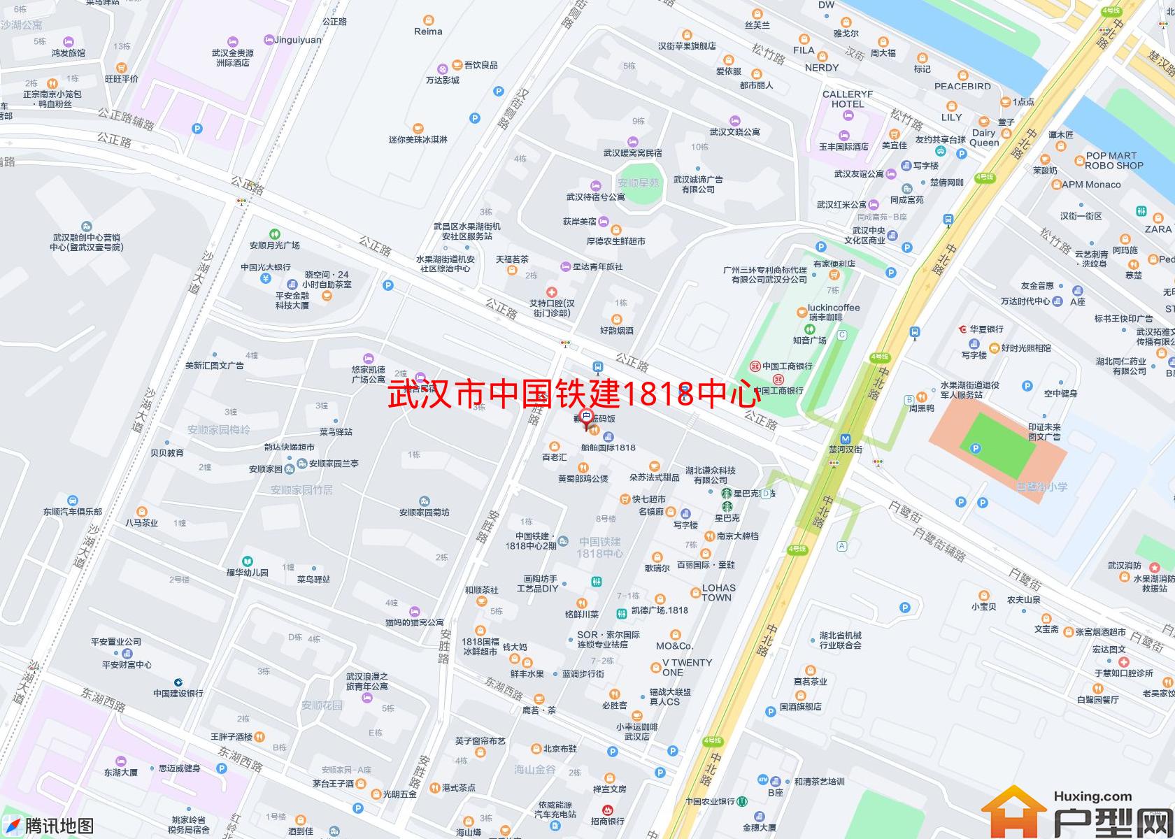 中国铁建1818中心小区 - 户型网 中国铁建1818中心小区 - 户型网