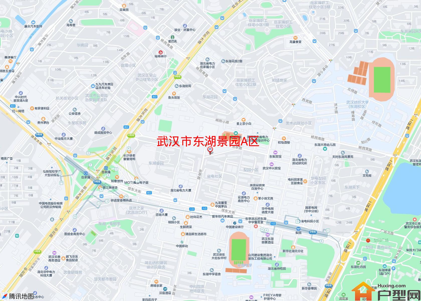 东湖景园A区小区 - 户型网