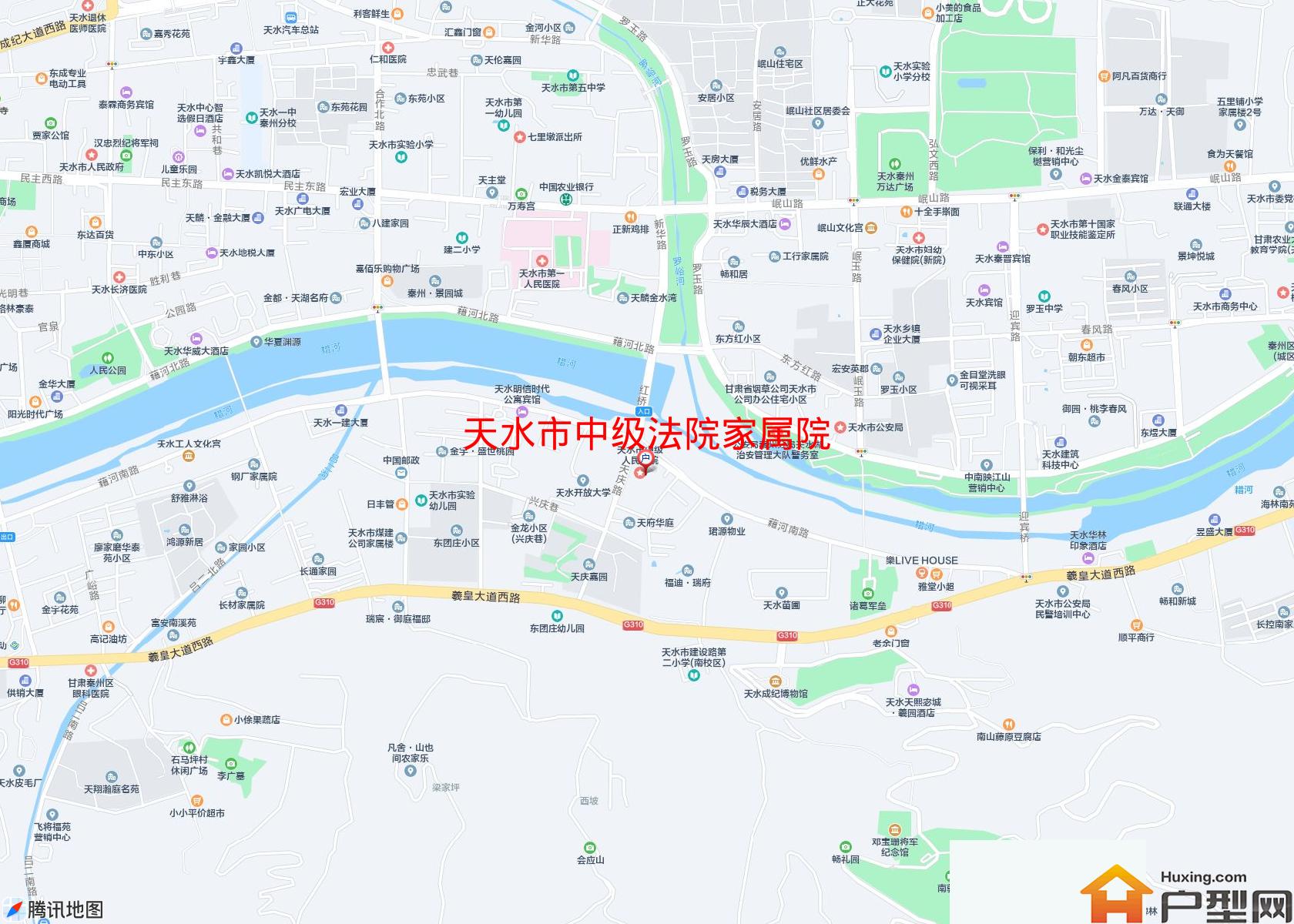 中级法院家属院小区 - 户型网