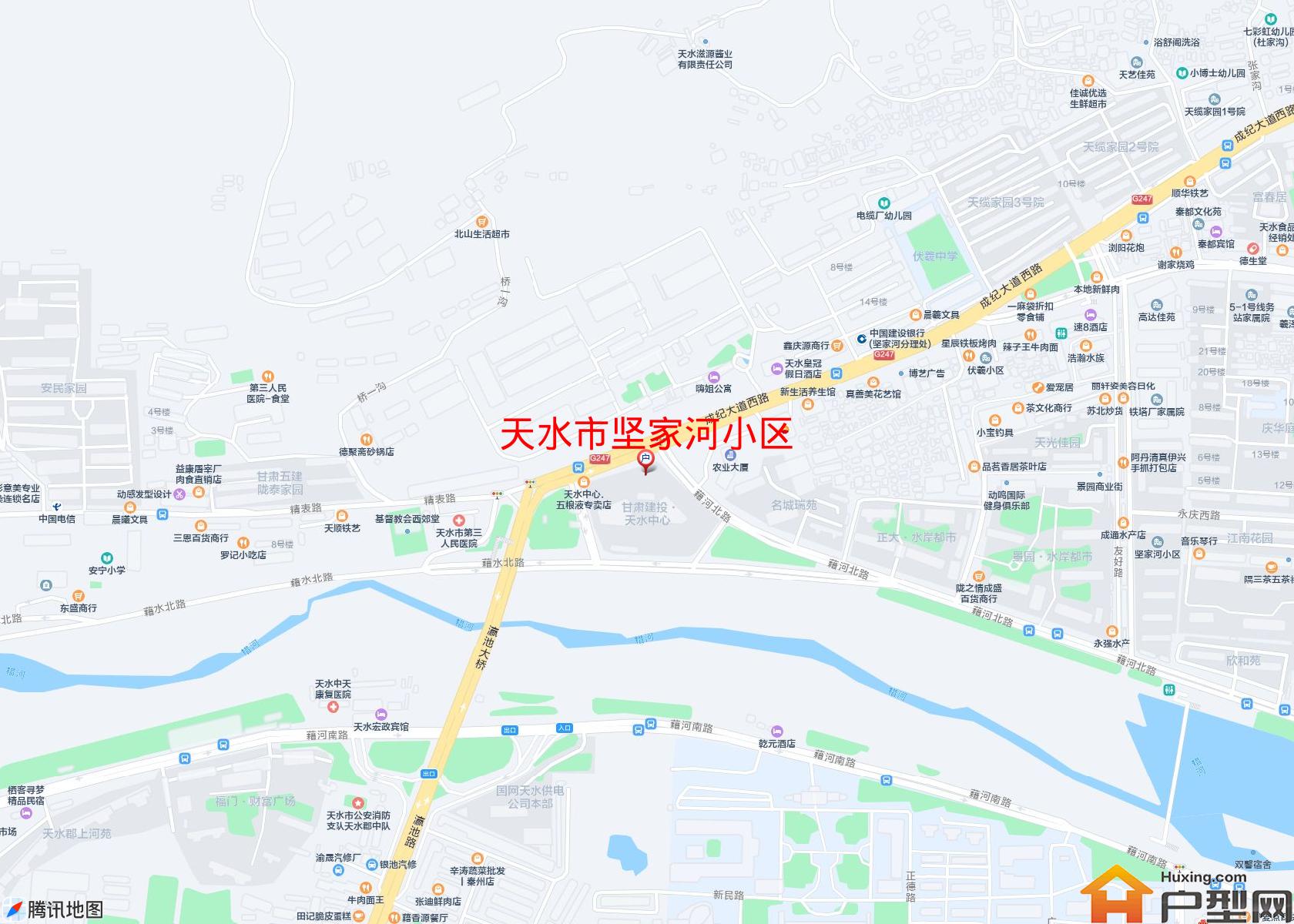 坚家河小区小区 - 户型网
