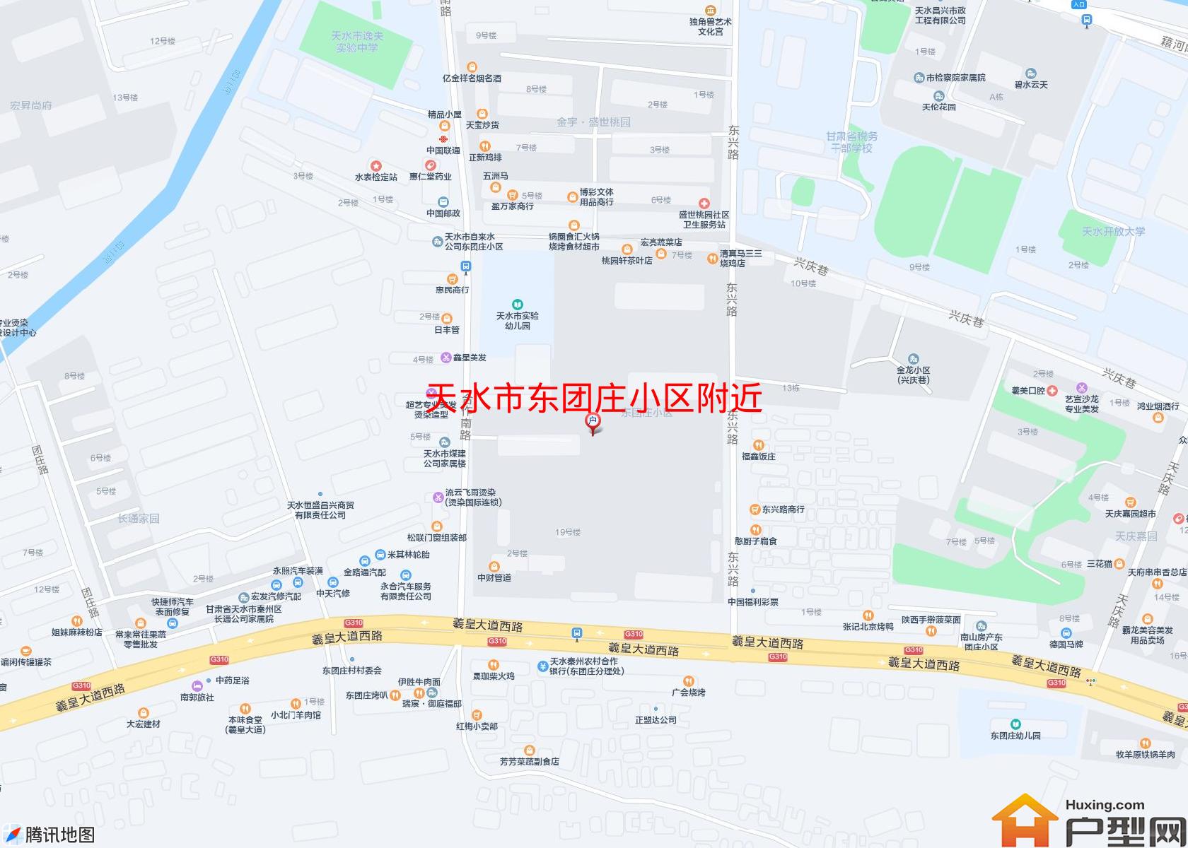 东团庄小区附近小区 - 户型网