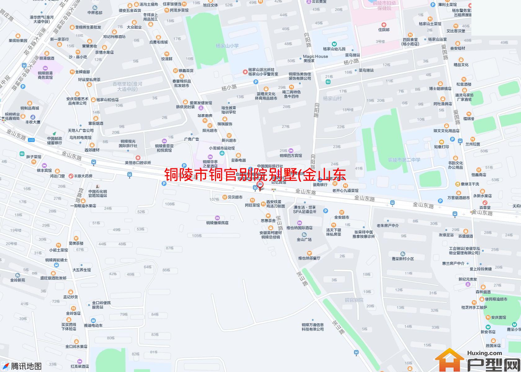 铜官别院别墅(金山东路)小区 - 户型网