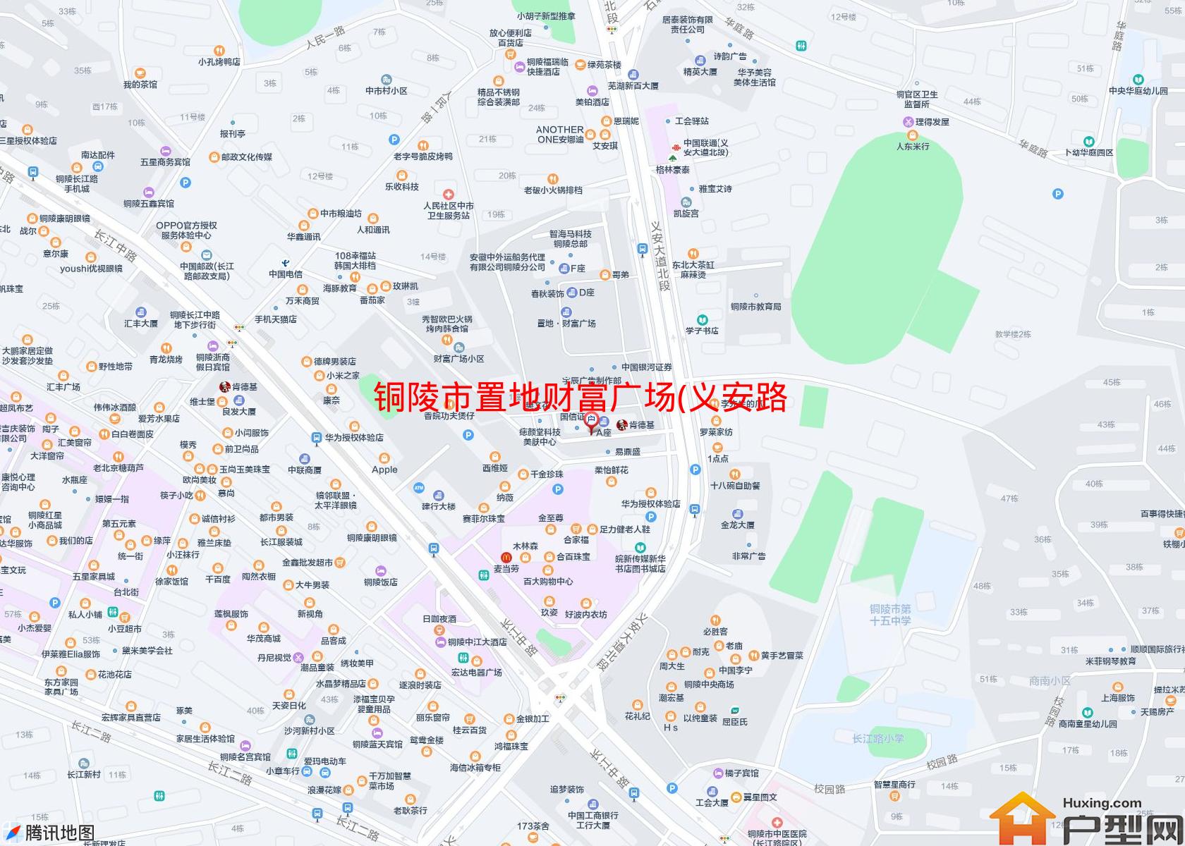 置地财富广场(义安路1278号)小区 - 户型网