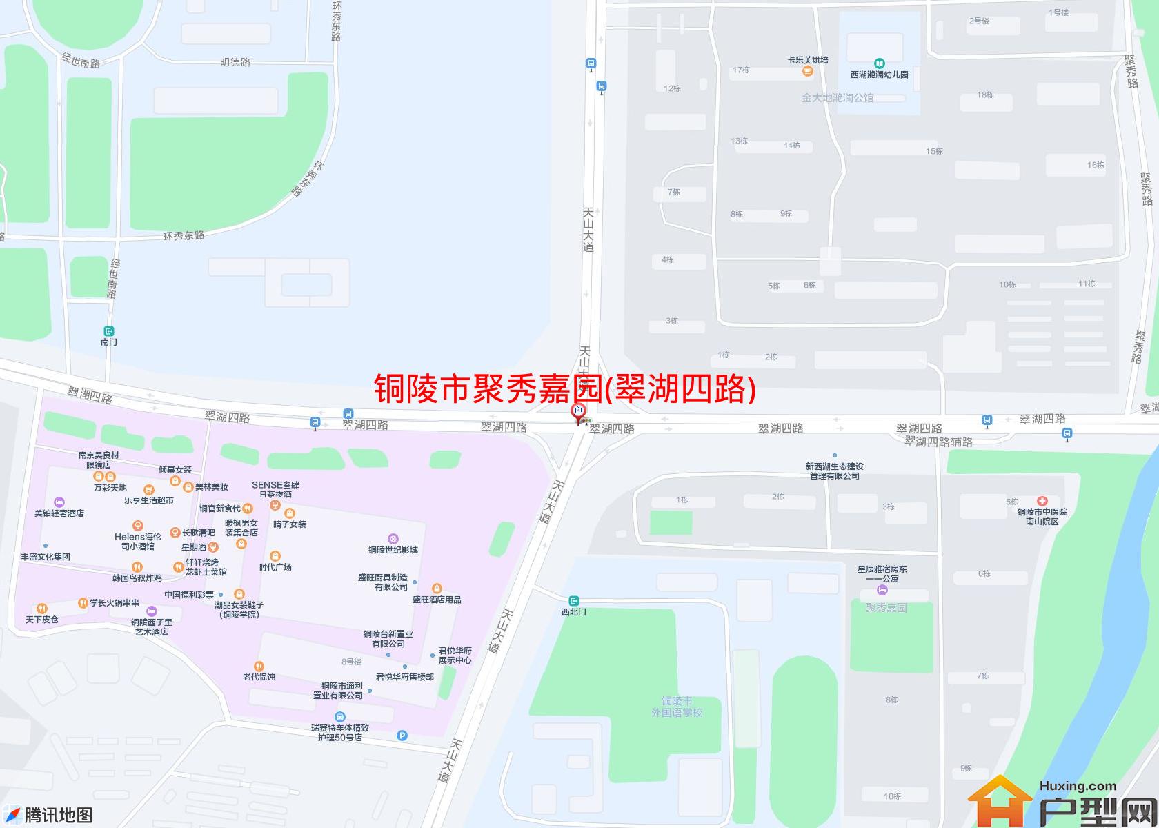 聚秀嘉园(翠湖四路)小区 - 户型网