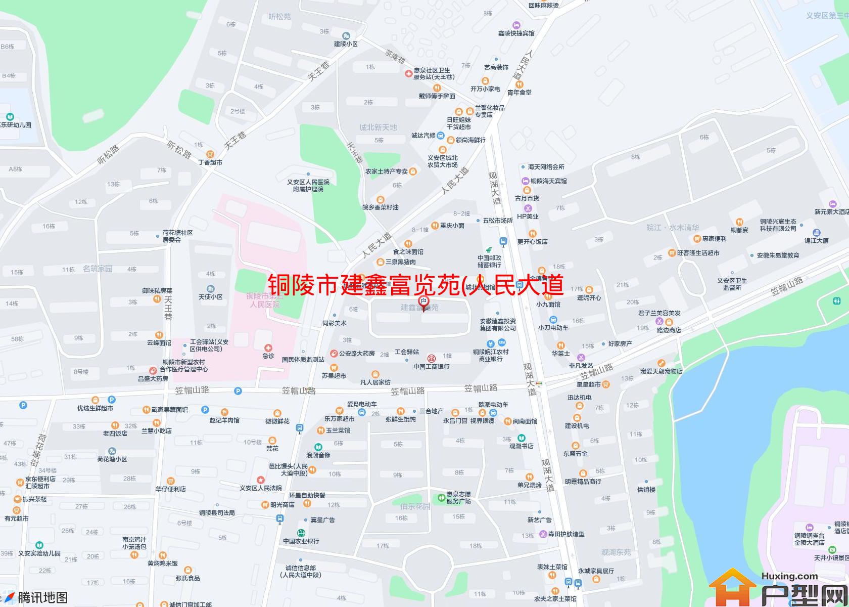 建鑫富览苑(人民大道中段)小区 - 户型网
