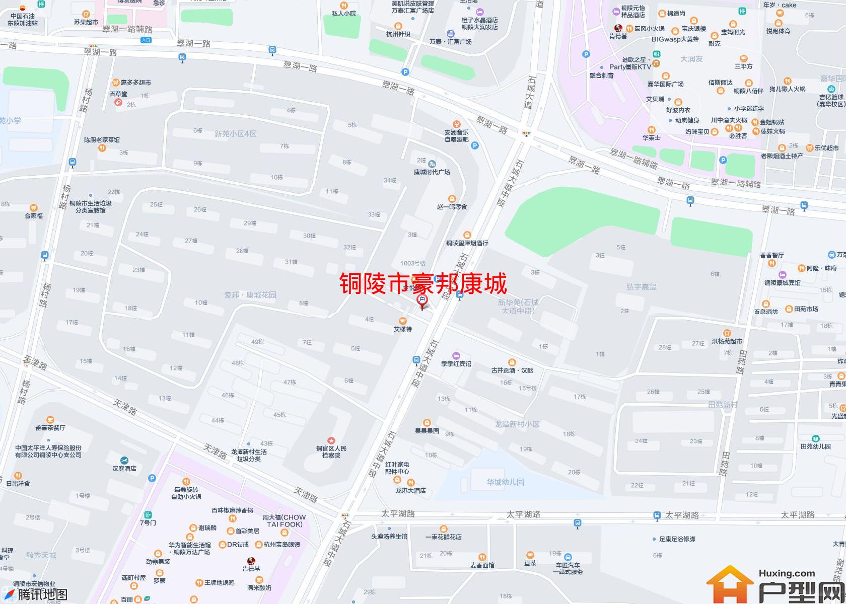 豪邦康城小区 - 户型网